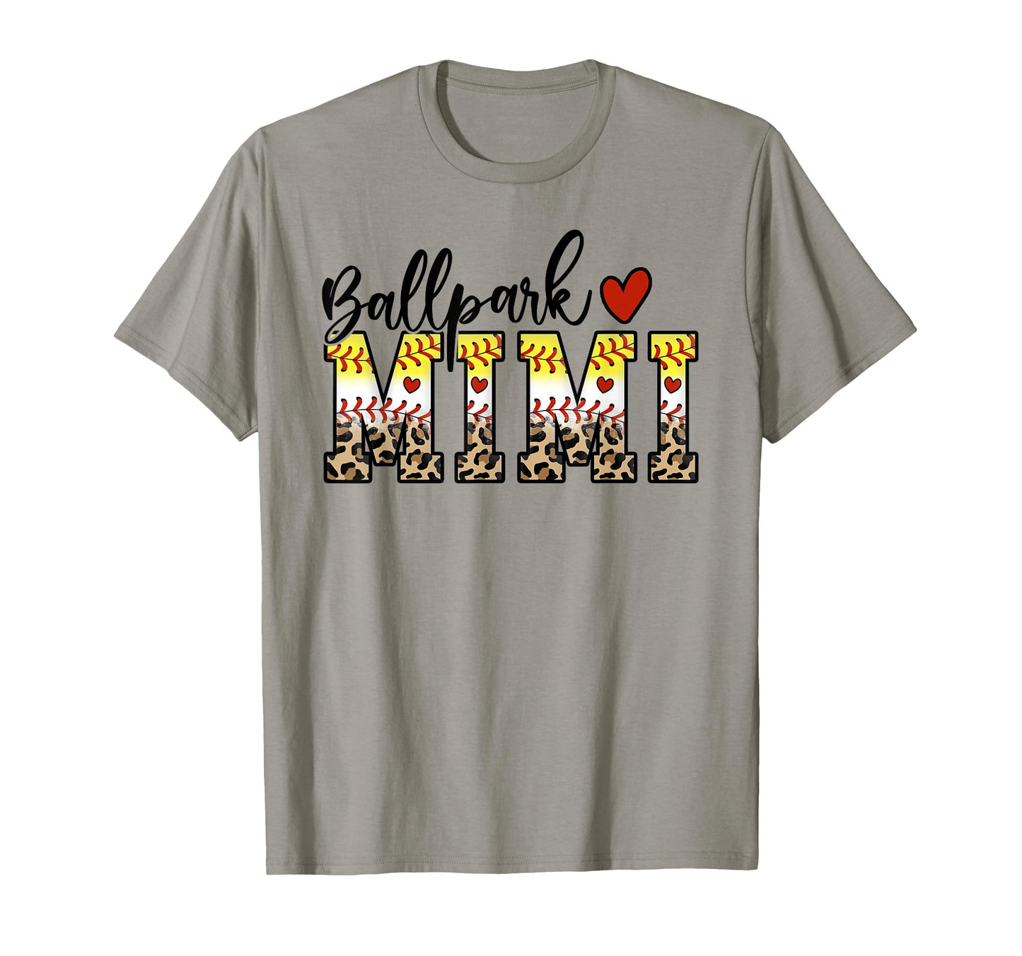 Ballpark Mimi Baseball Softball Mom T-Shirt - Unique Graphic Unisex - T-Shirt, Sweatshirt, Hoodie