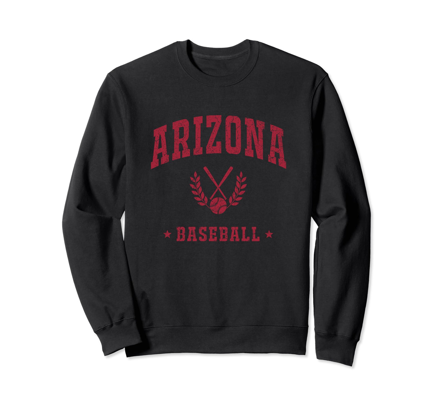 Arizona Baseball Varsity Sweatshirt - Fun Novelty Design for Adults - T-Shirt, Sweatshirt, Hoodie