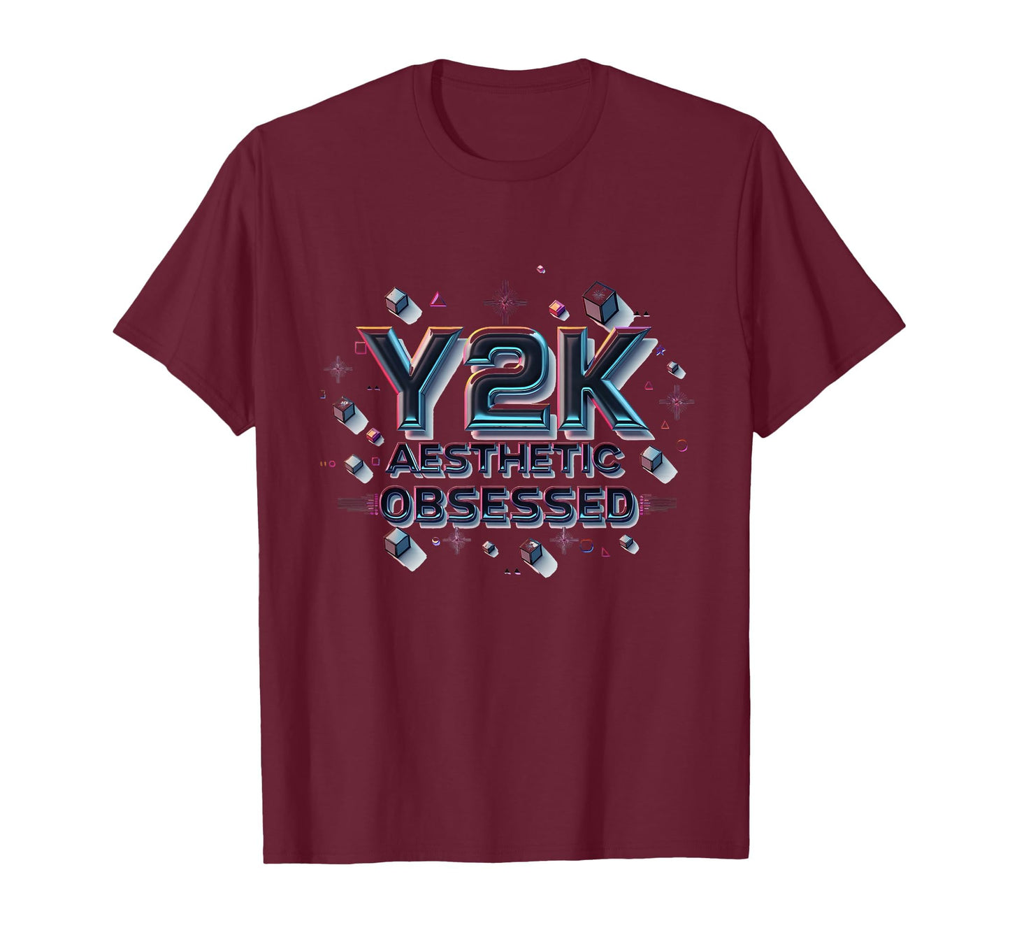 Y2K Aesthetic Obsessed Nostalgia T-Shirt - Casual Everyday Wear for Adults - T-Shirt, Sweatshirt, Hoodie