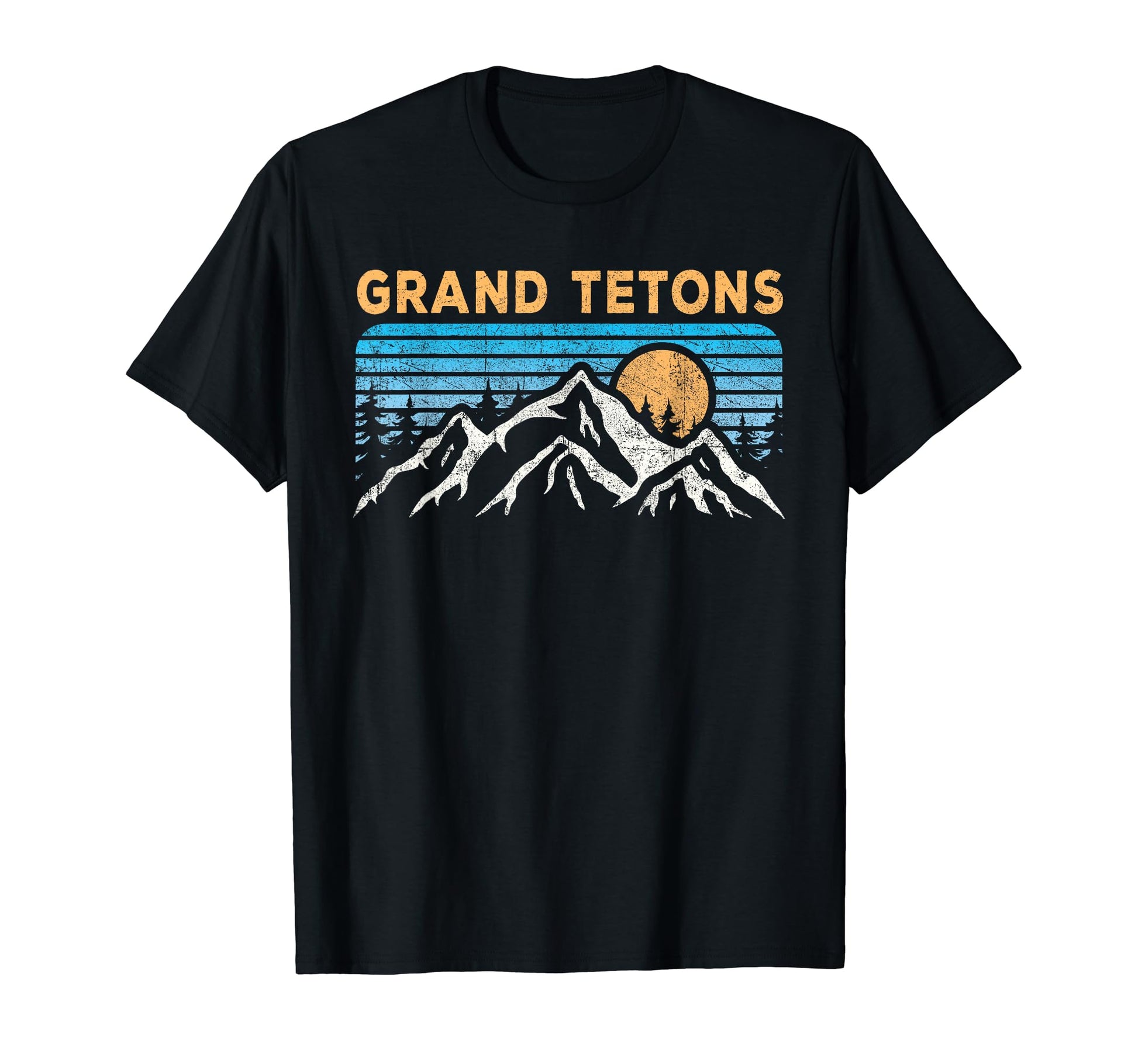Grand Teton National Park Wyoming T-Shirt - Custom Art Print Unisex - T-Shirt, Sweatshirt, Hoodie