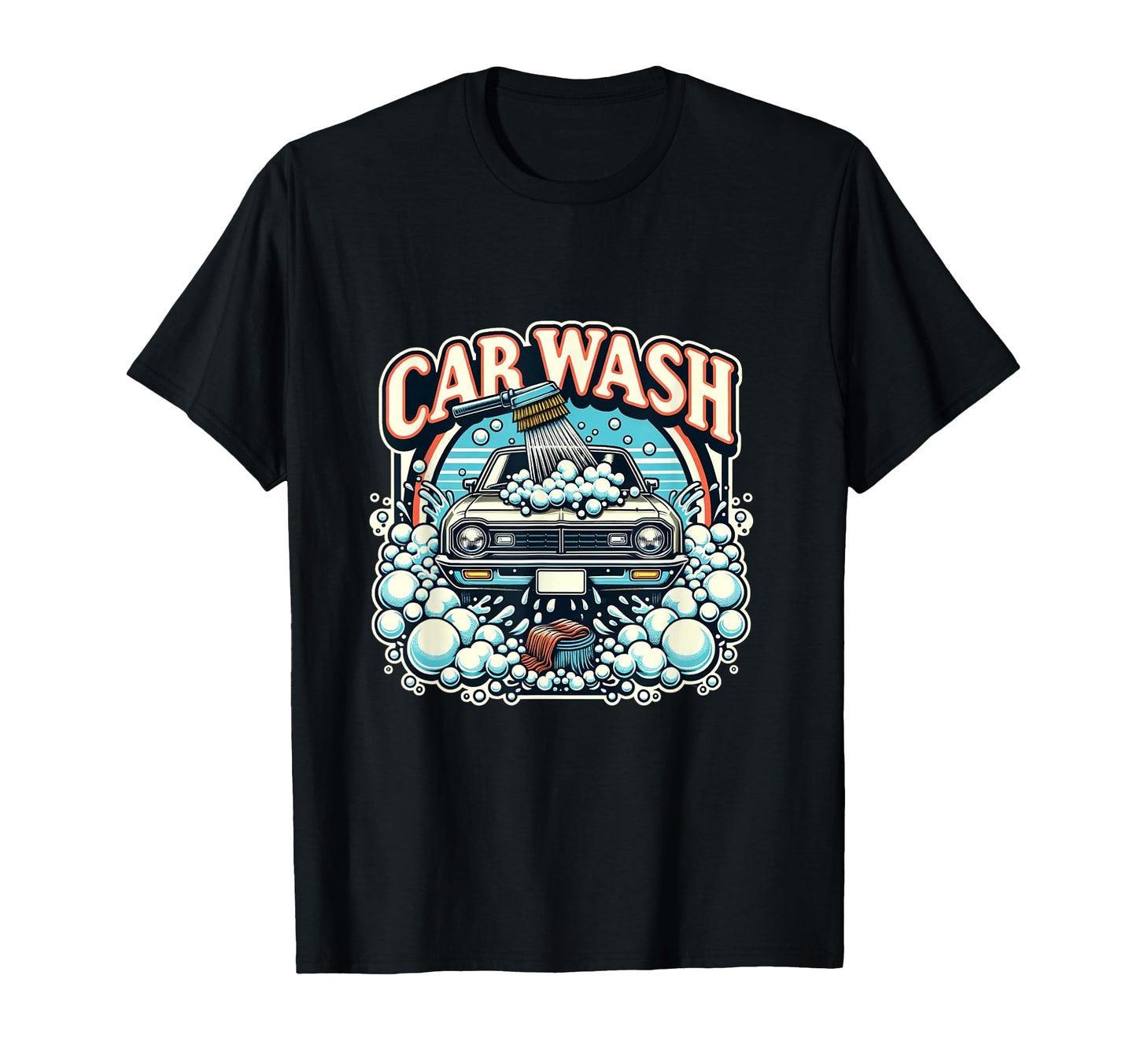 Car Wash Vibes Auto Cleaning T-Shirt - Novelty Apparel for Adults - T-Shirt, Sweatshirt, Hoodie
