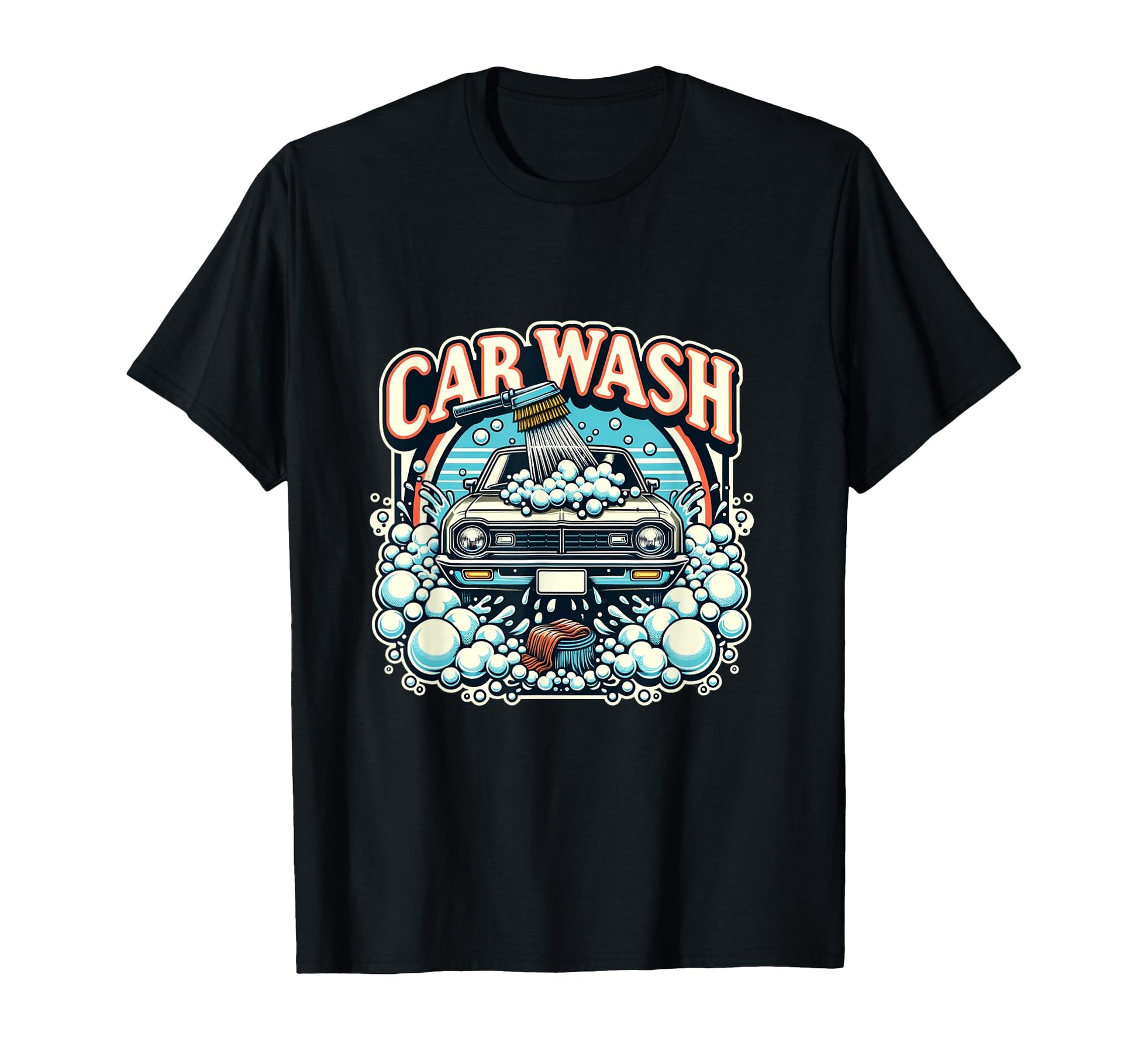 Car Wash Vibes Auto Cleaning T-Shirt - Novelty Apparel for Adults - T-Shirt, Sweatshirt, Hoodie
