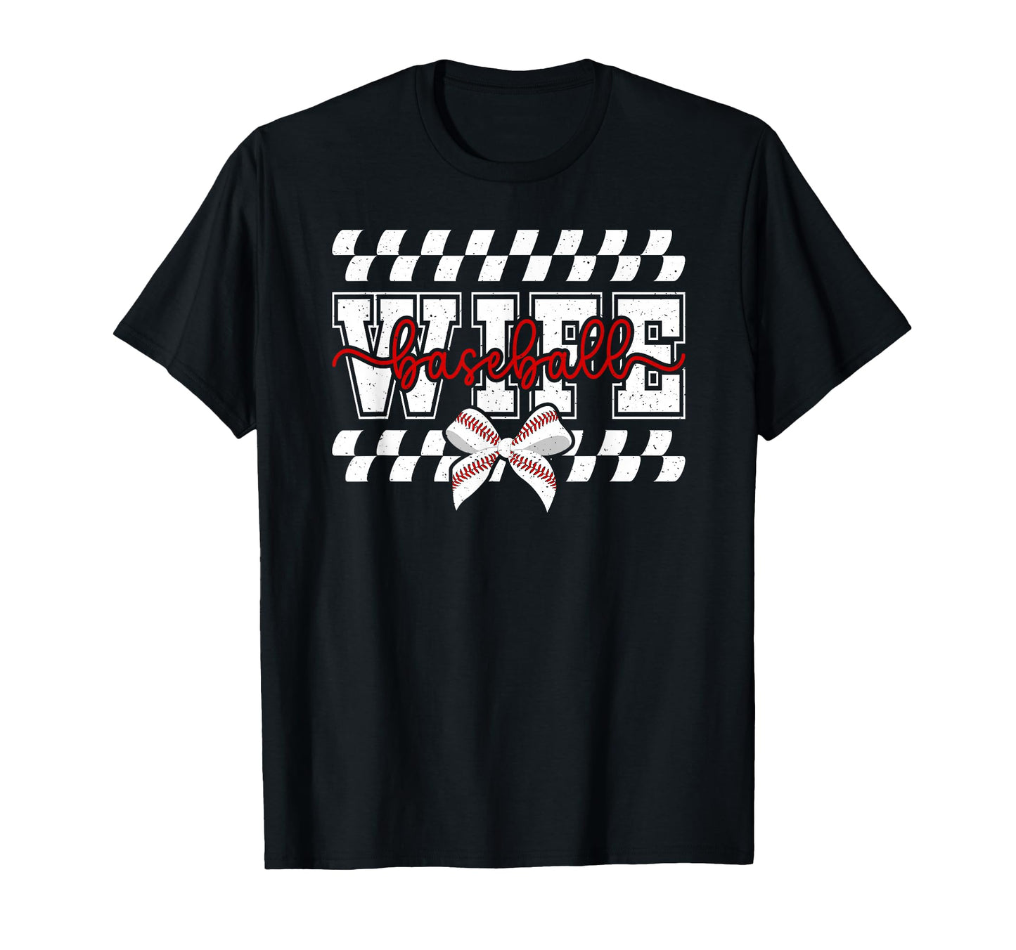 Baseball Wife Coquette Wife T-Shirt - Fun Novelty Design Men Women - T-Shirt, Sweatshirt, Hoodie