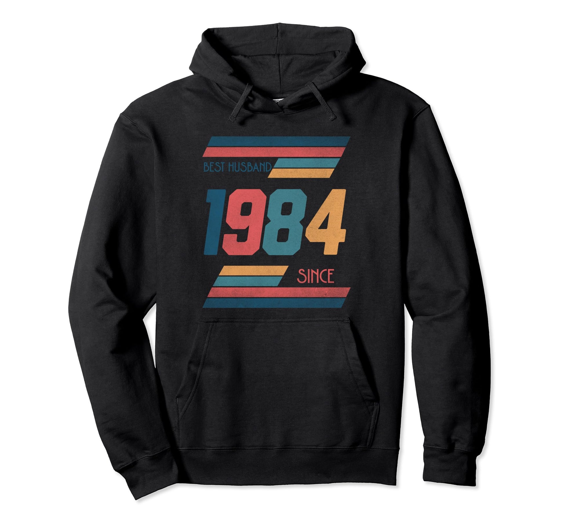 Best Husband Since 1984 Anniversary Hoodie - Trendy Graphic Men Women - T-Shirt, Sweatshirt, Hoodie
