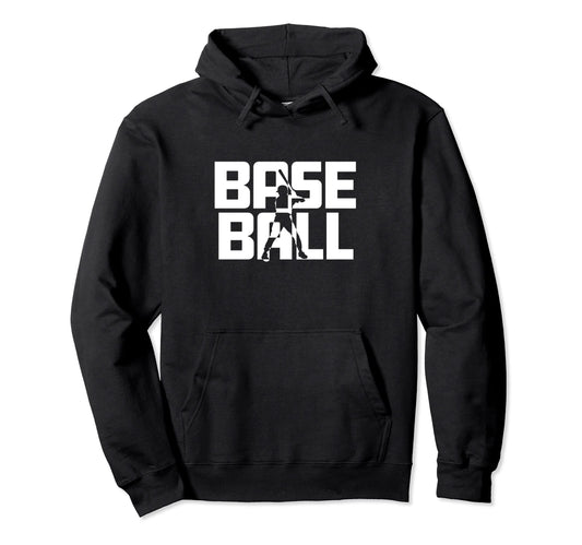 Baseball Batter Designated Hitter Homerun Hoodie - Graphic Print Men Women - T-Shirt, Sweatshirt, Hoodie