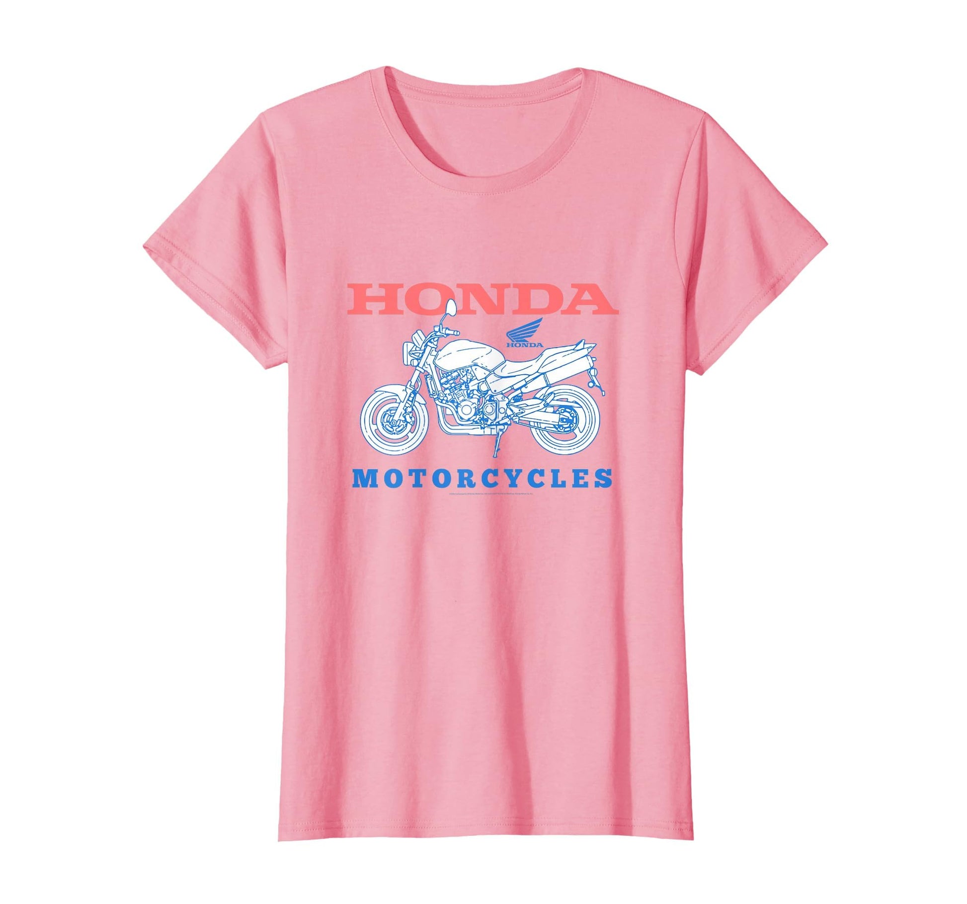 Honda Powersports Red White Blue Motorcycle T-Shirt - Graphic Print Unisex - T-Shirt, Sweatshirt, Hoodie