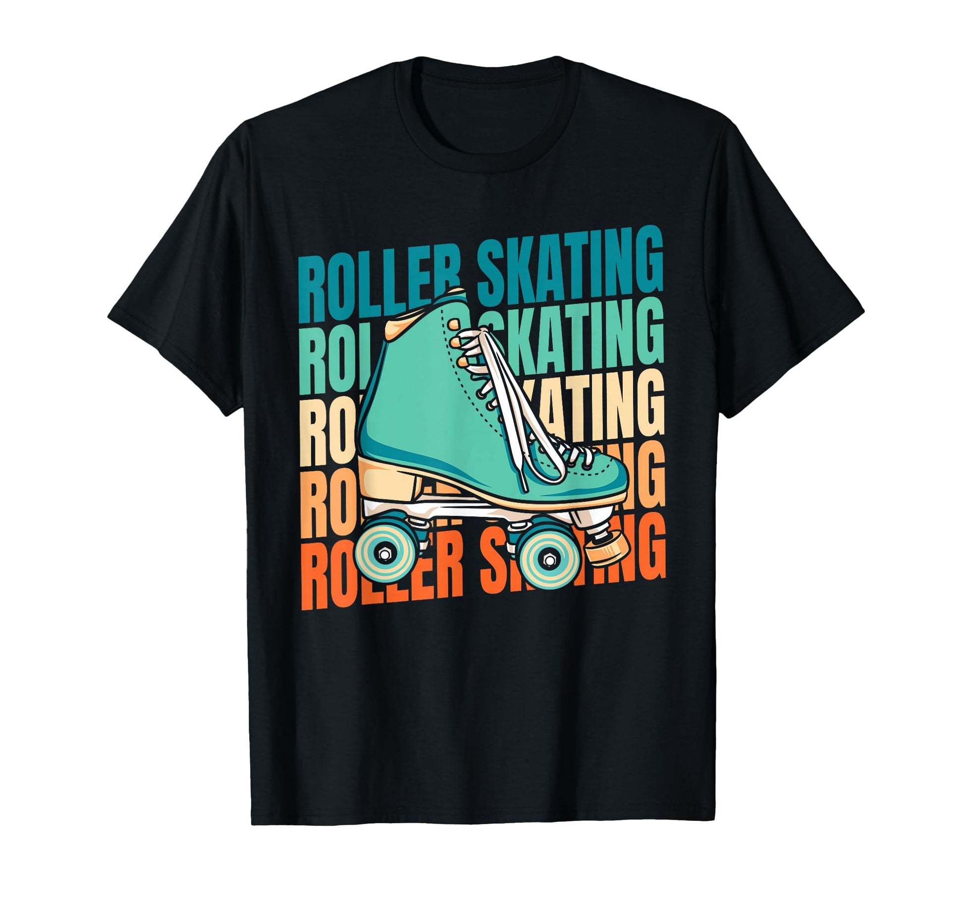 Skates Skater Roller Skating T-Shirt - Unique Graphic Unisex - T-Shirt, Sweatshirt, Hoodie