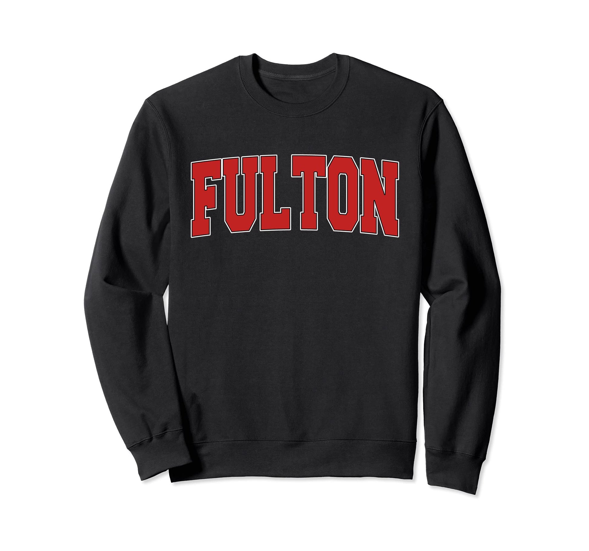Fulton Il Illinois Varsity Usa Sports Sweatshirt - Trendy Graphic Unisex - T-Shirt, Sweatshirt, Hoodie