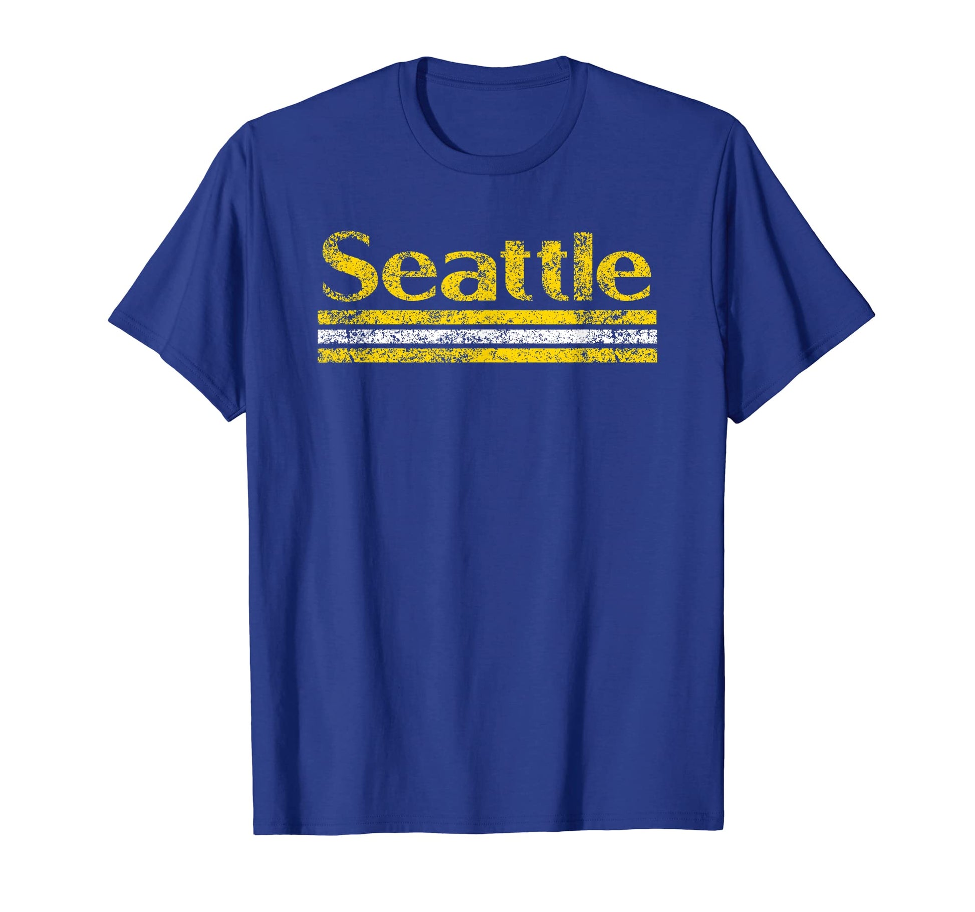 Seattle Washington Weathered Stripe T-Shirt - Unique Graphic Unisex - T-Shirt, Sweatshirt, Hoodie