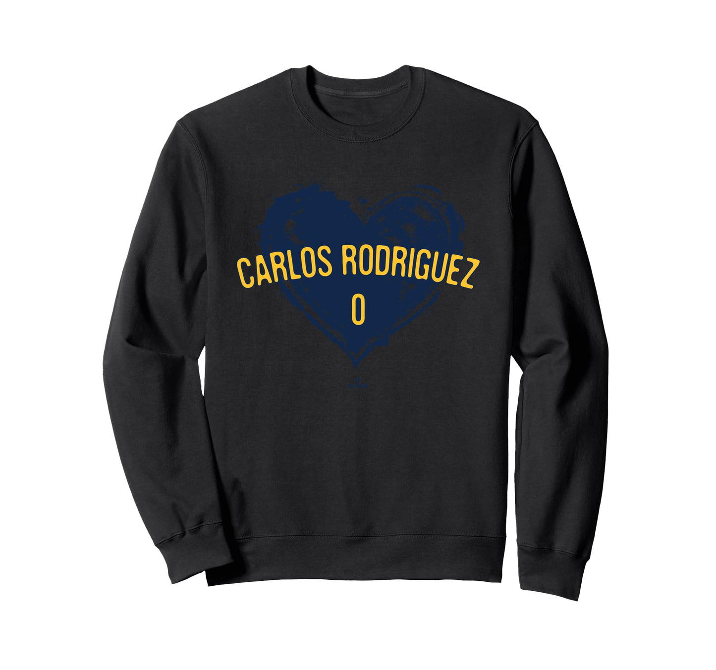 Distressed Heart Carlos Rodriguez Sweatshirt - Streetwear Style Men Women - T-Shirt, Sweatshirt, Hoodie