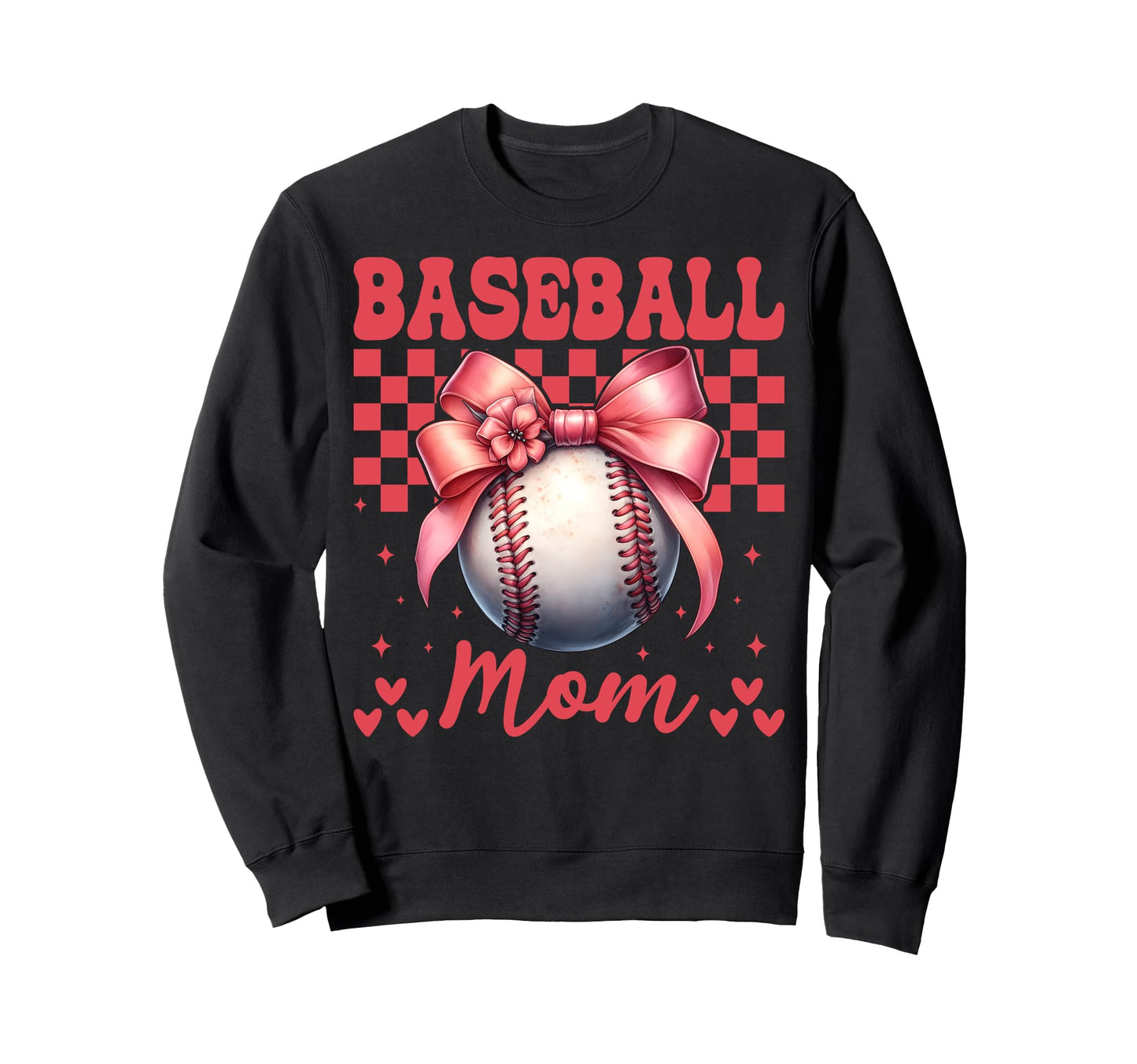 Baseball Mom Baseball Mama Sweatshirt - Streetwear Style for Adults - T-Shirt, Sweatshirt, Hoodie