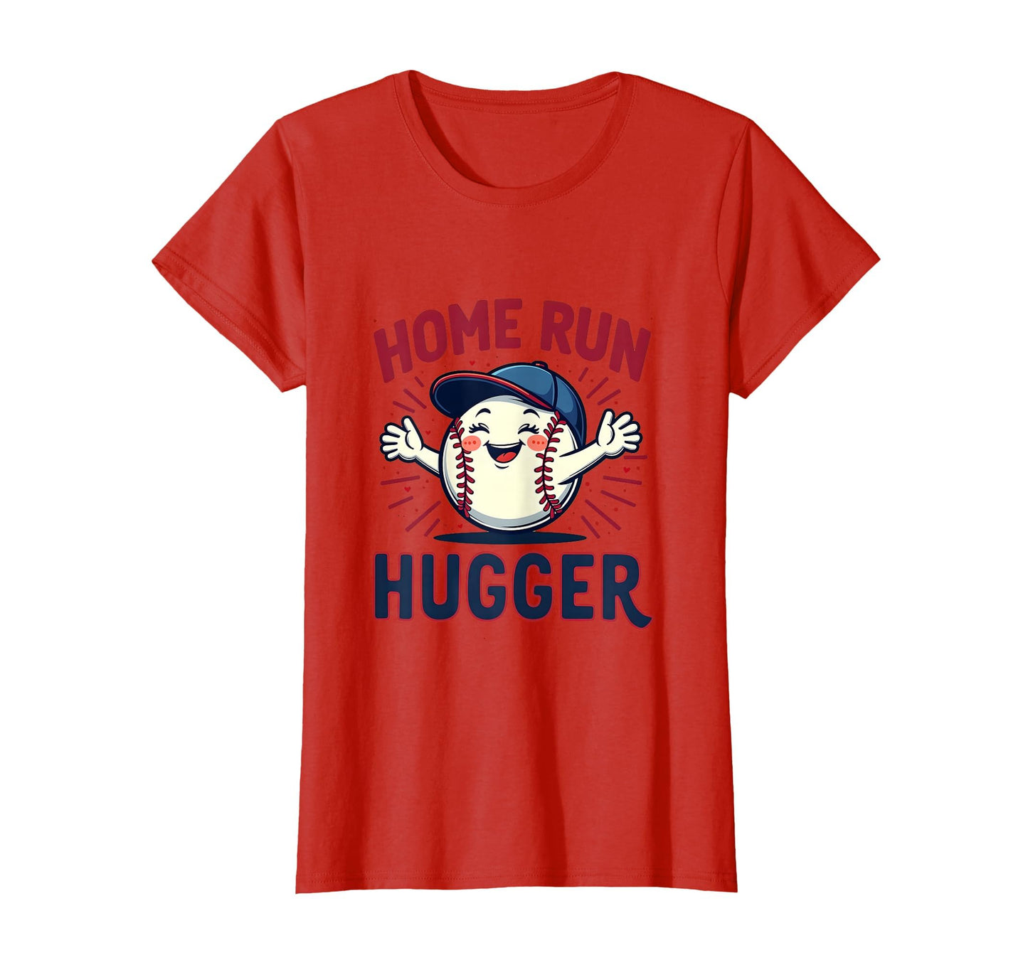Home Run Hugger Baseball Mom T-Shirt - Aesthetic Graphic Unisex - T-Shirt, Sweatshirt, Hoodie