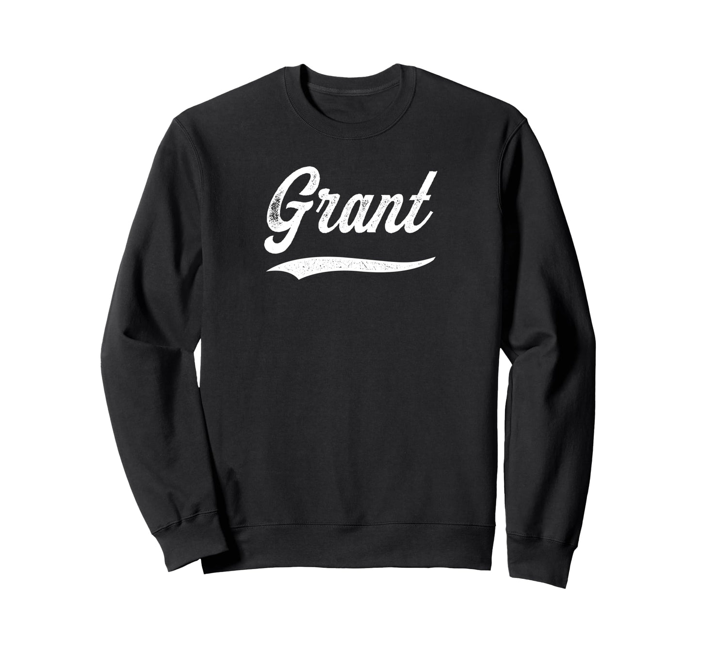 Distressed Script Donte Grant Sweatshirt - Novelty Apparel for Adults - T-Shirt, Sweatshirt, Hoodie