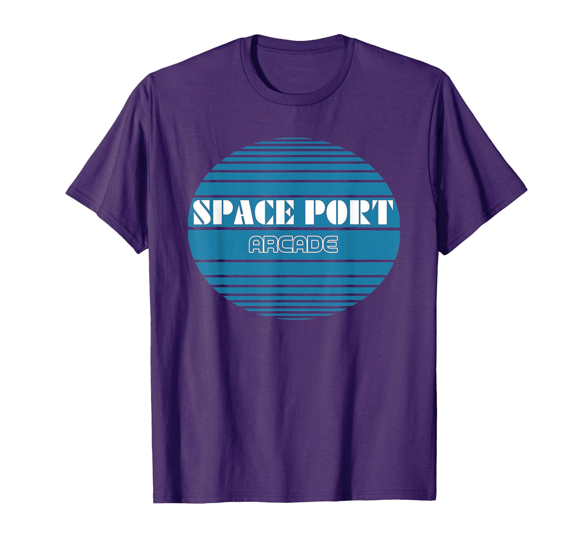 Space Port Arcade Video Games T-Shirt - Novelty Apparel Unisex - T-Shirt, Sweatshirt, Hoodie