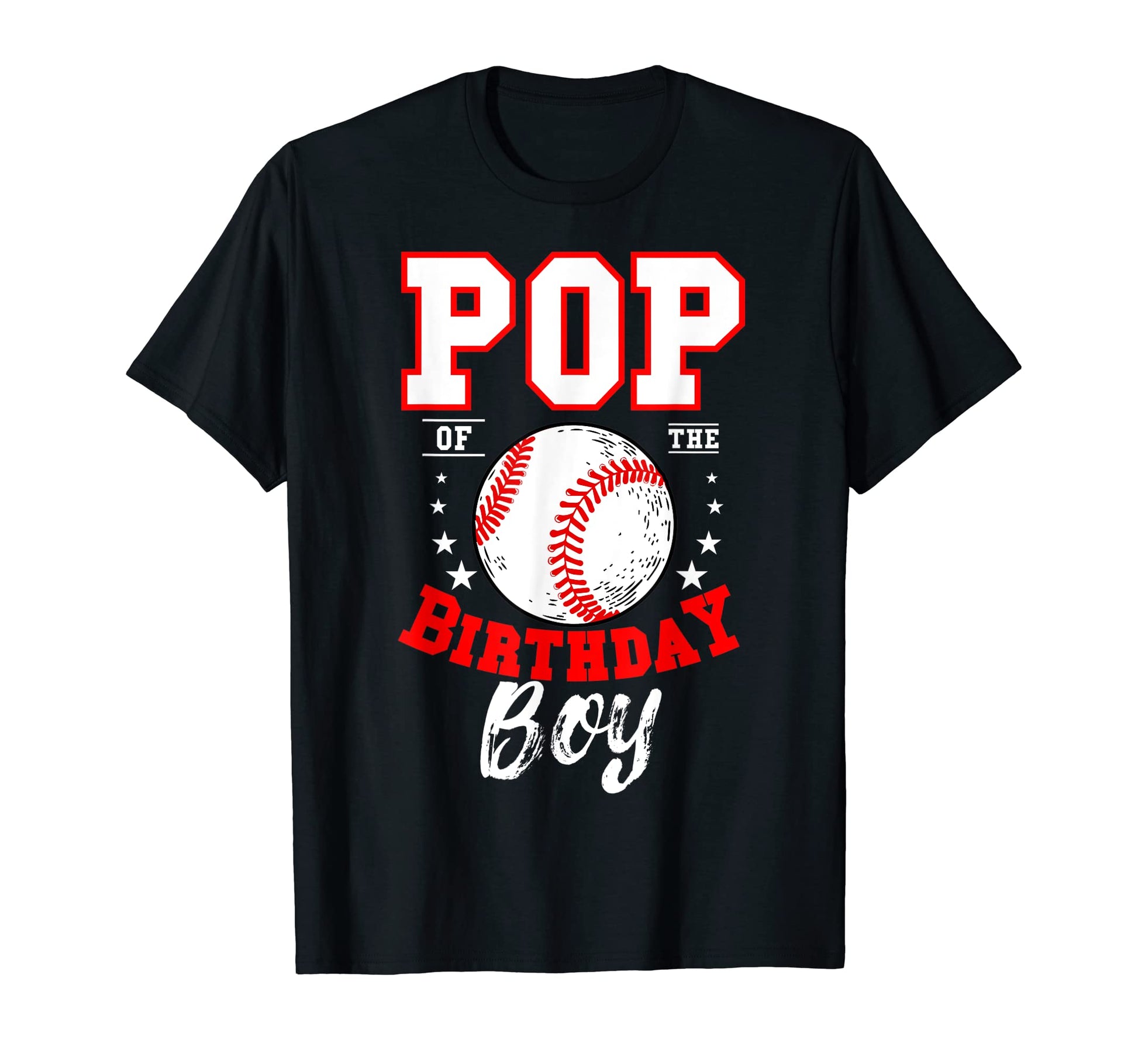 Pop Birthday Baseball Theme Bday T-Shirt - Trendy Graphic Unisex - T-Shirt, Sweatshirt, Hoodie