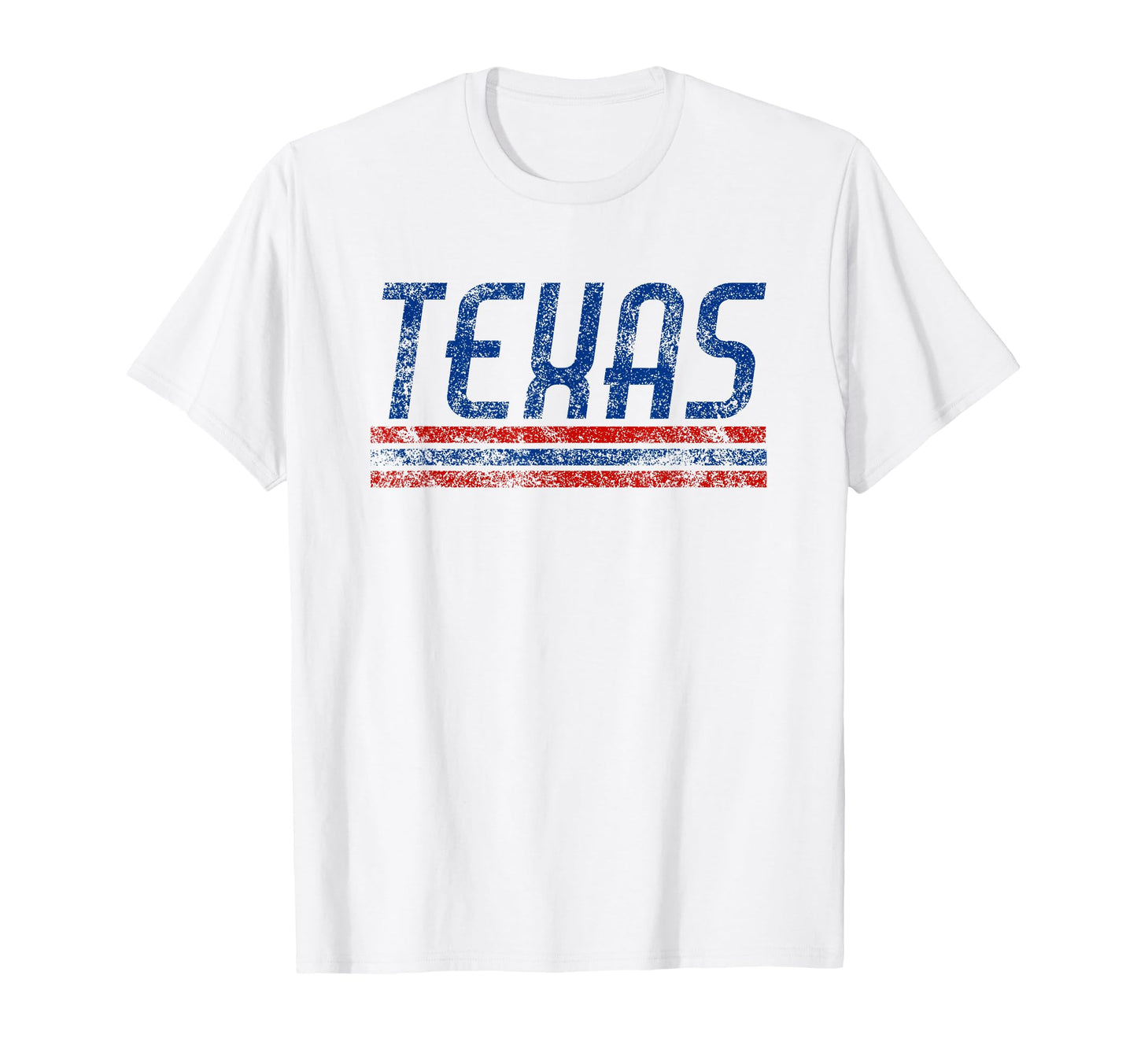 Texas Weathered Stripe Throwback T-Shirt - Minimalist Print Men Women - T-Shirt, Sweatshirt, Hoodie