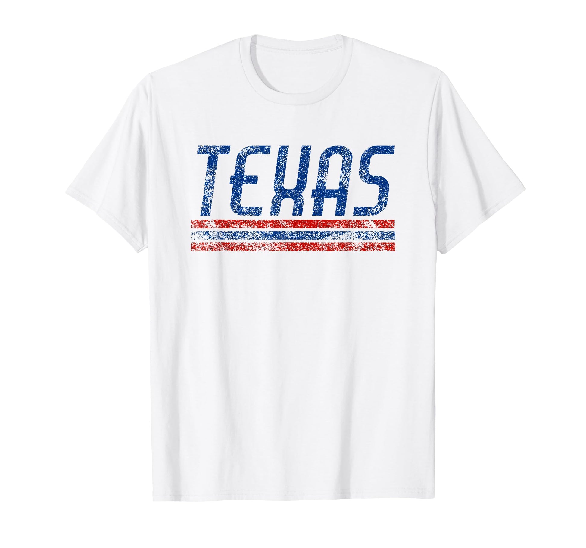 Texas Weathered Stripe Throwback T-Shirt - Minimalist Print Men Women - T-Shirt, Sweatshirt, Hoodie