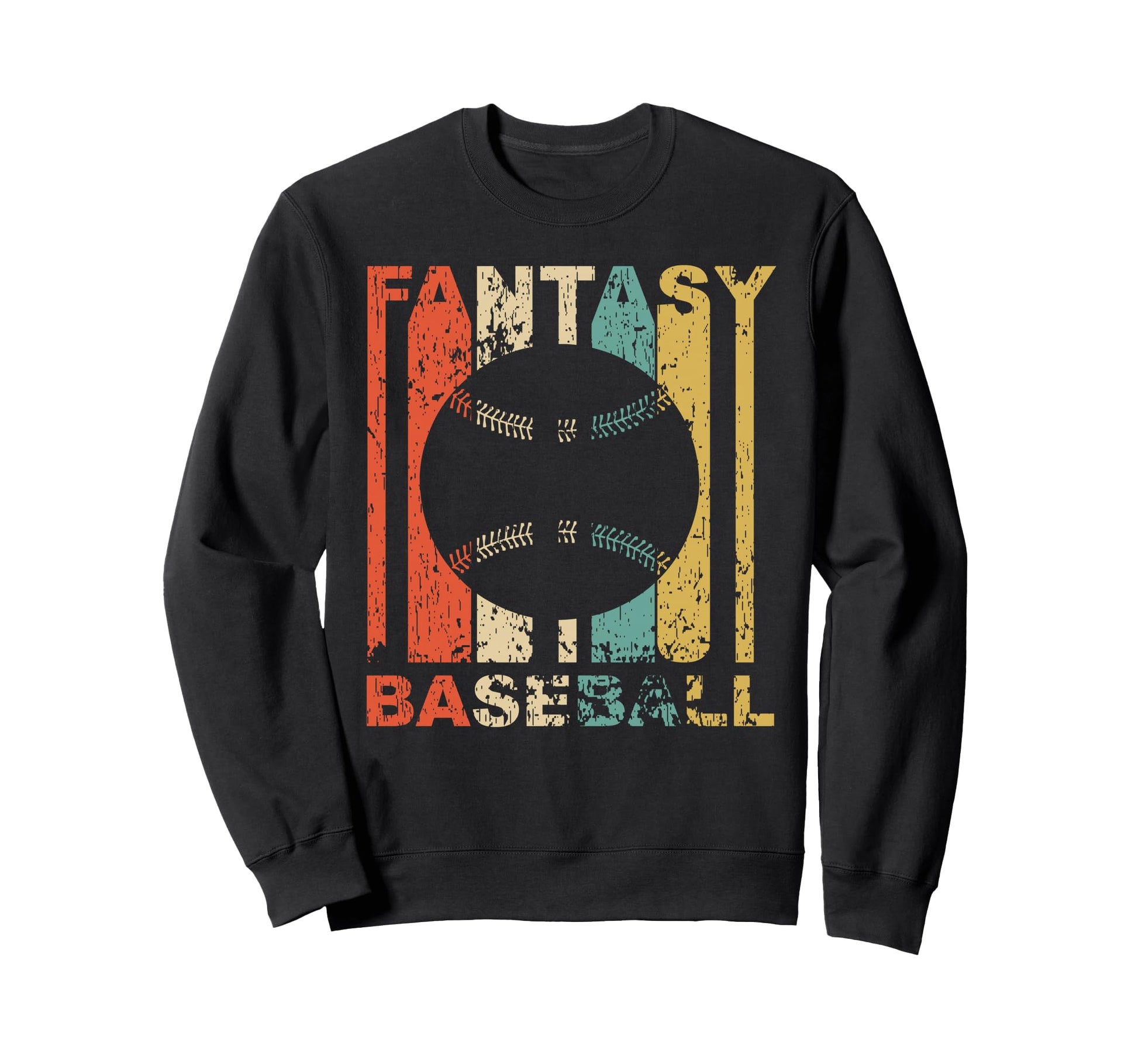 Baseball Silhouette Fantasy Sports Sweatshirt - Unique Graphic for Adults - T-Shirt, Sweatshirt, Hoodie