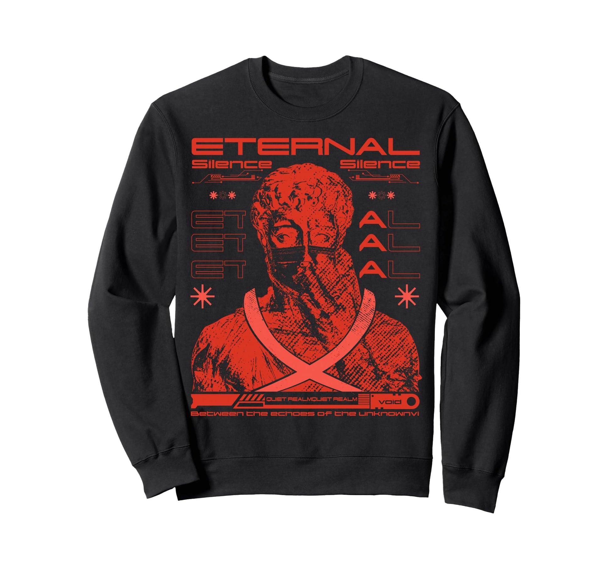 Y2K Eternal Bold Urban Graffiti Sweatshirt - Novelty Apparel for Adults - T-Shirt, Sweatshirt, Hoodie