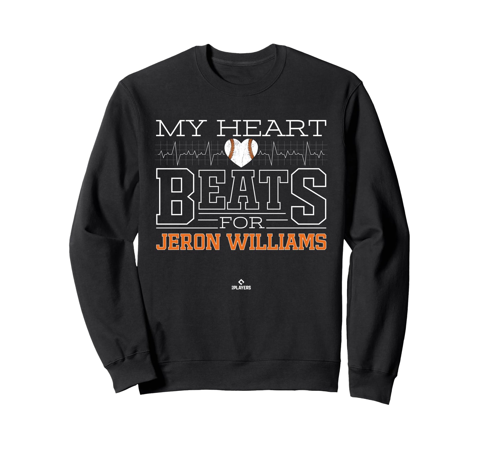 My Heart Beats Jeron Williams Sweatshirt - Casual Everyday Wear Men Women - T-Shirt, Sweatshirt, Hoodie
