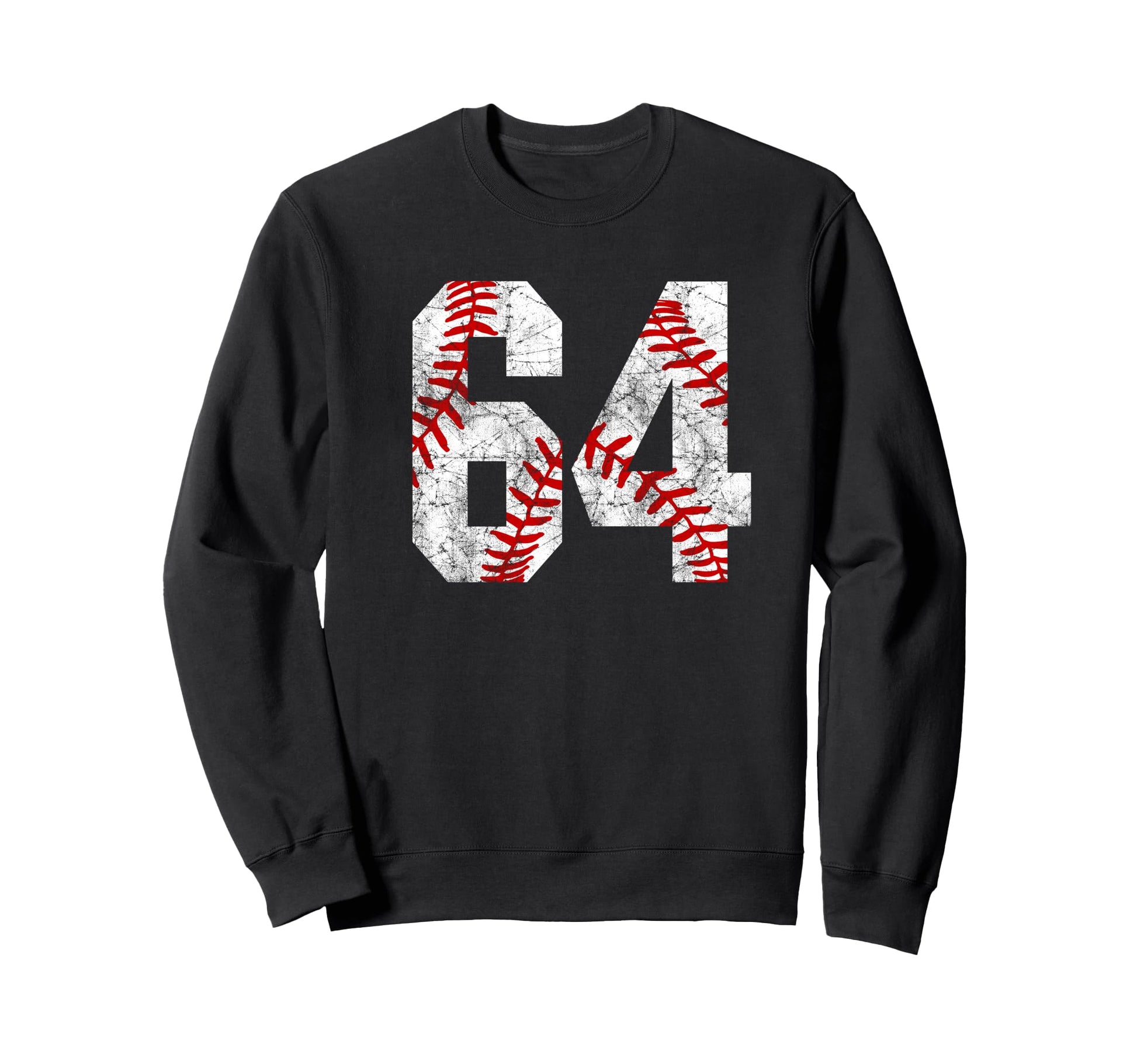 Baseball Mom 64 Jersey Baseball Sweatshirt - Minimalist Print Men Women - T-Shirt, Sweatshirt, Hoodie