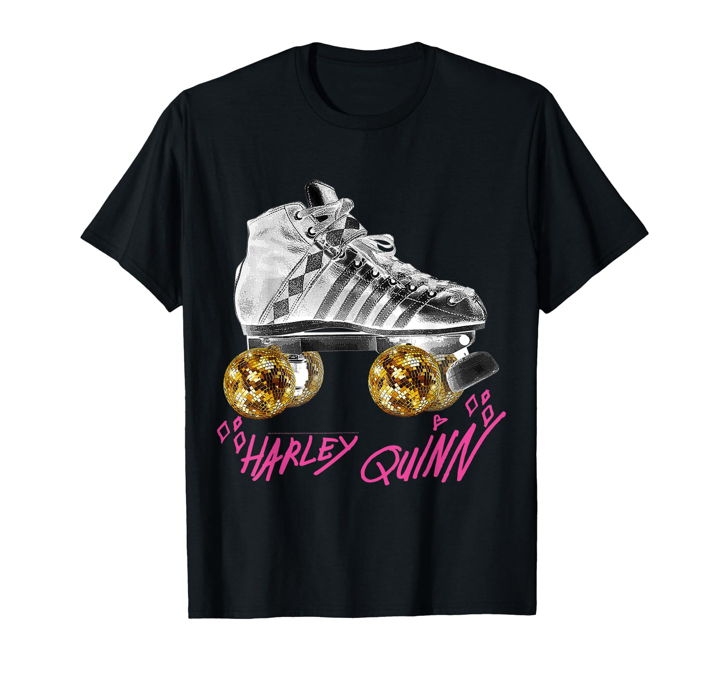 Harley Quinn Roller Skate Disco Vibes T-Shirt - Unique Graphic for Adults - T-Shirt, Sweatshirt, Hoodie