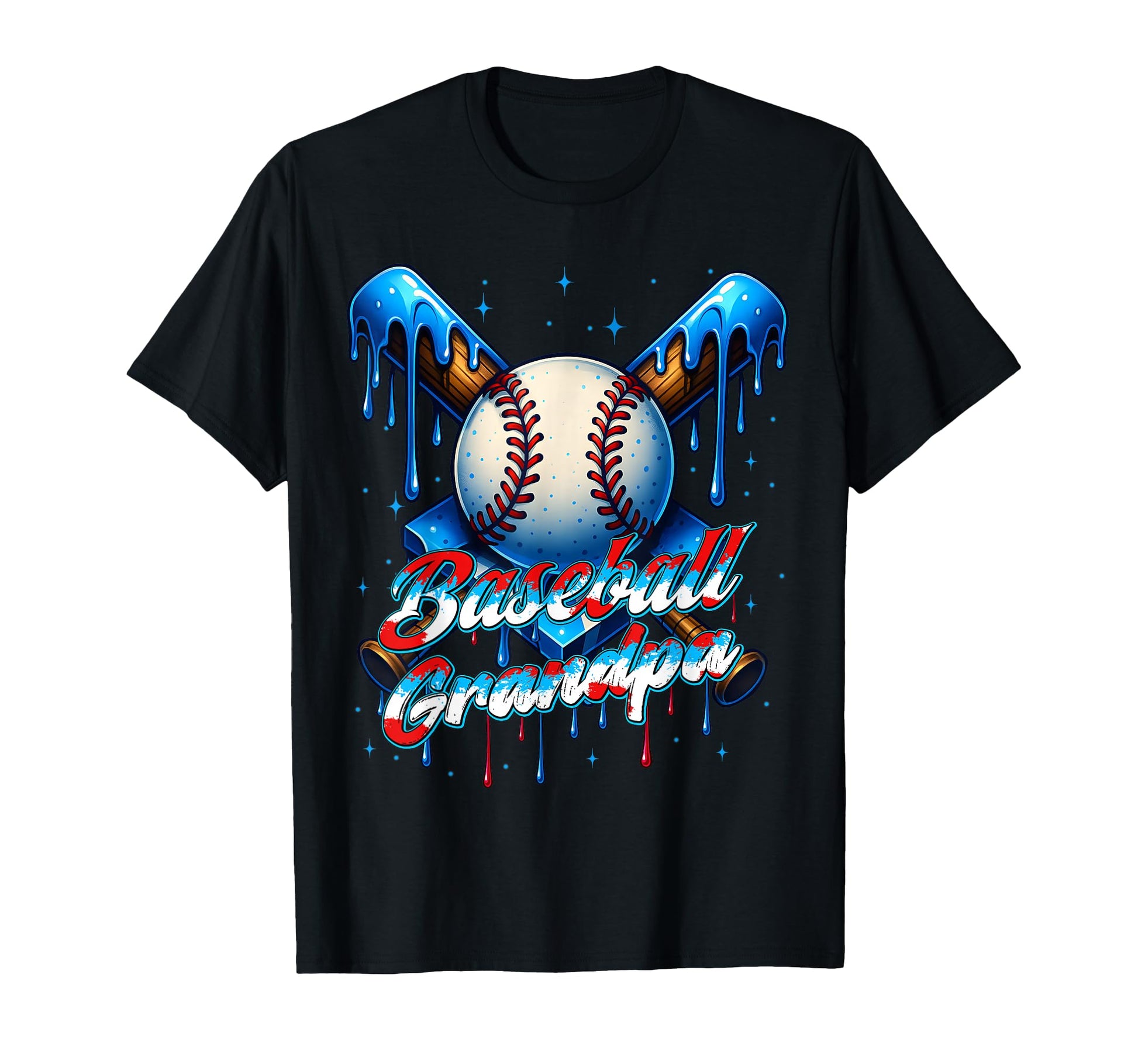 Baseball Drip Grandpa Day T-Shirt - Casual Everyday Wear Men Women - T-Shirt, Sweatshirt, Hoodie