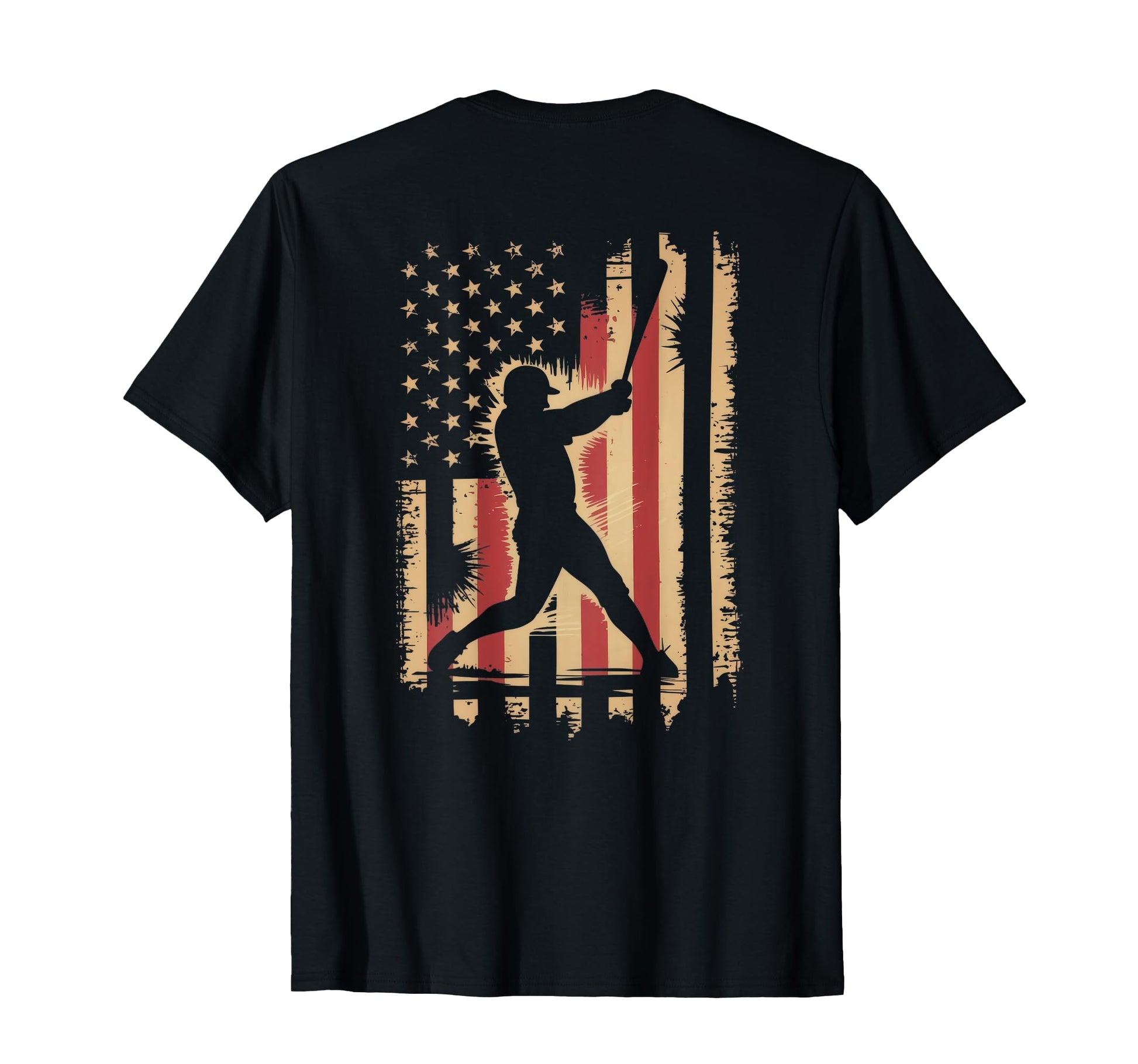 Baseball Player Team Game Day Usa T-Shirt - Fun Novelty Design Men Women - T-Shirt, Sweatshirt, Hoodie