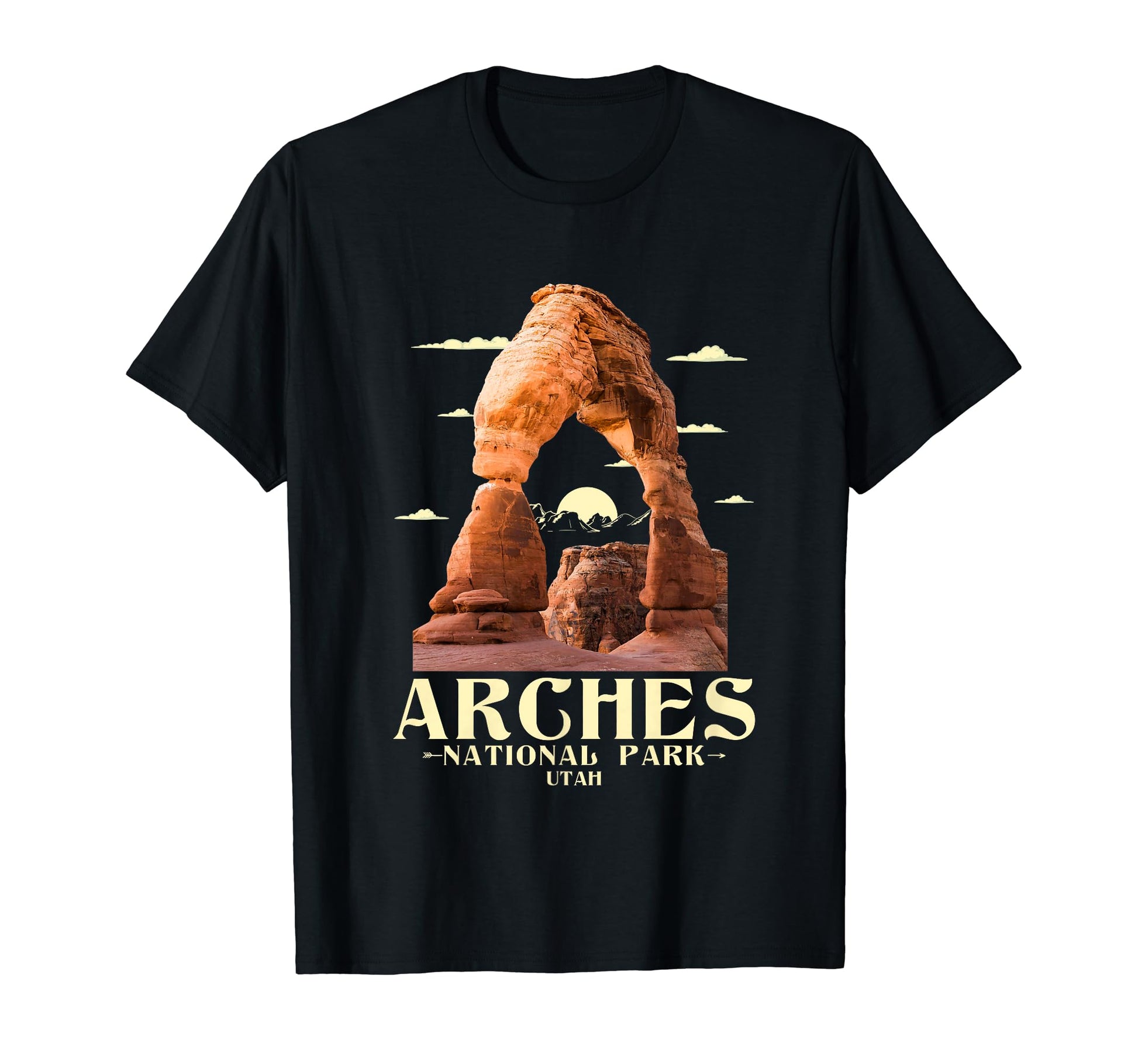 Arches National Park Hiking Camping T-Shirt - Casual Everyday Wear Unisex - T-Shirt, Sweatshirt, Hoodie