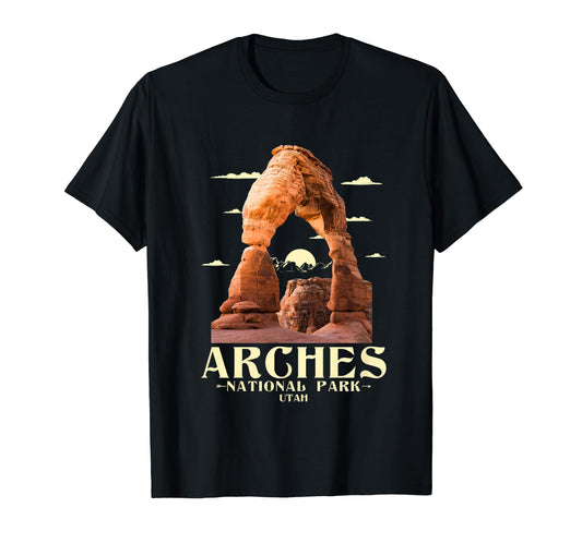 Arches National Park Hiking Camping T-Shirt - Casual Everyday Wear Unisex - T-Shirt, Sweatshirt, Hoodie