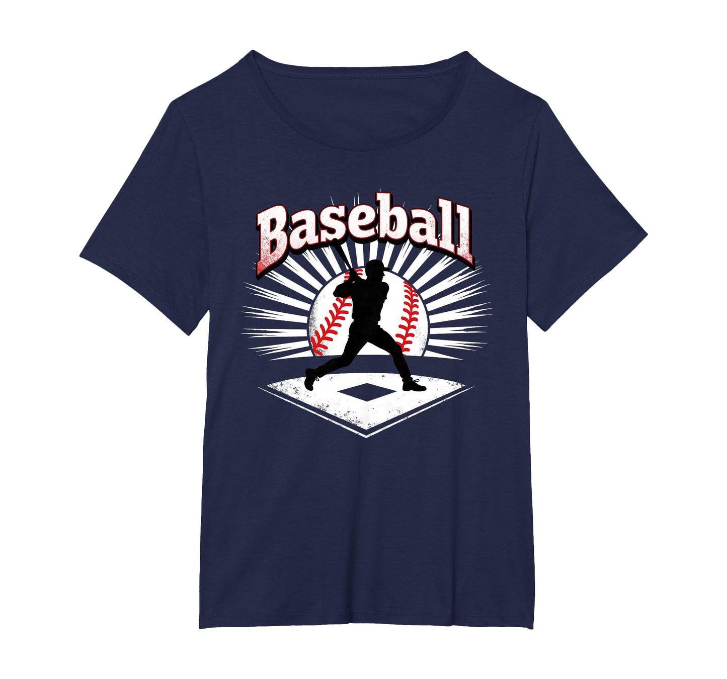Baseball Slugger Home Run Hero Fan T-Shirt - Minimalist Print for Adults - T-Shirt, Sweatshirt, Hoodie