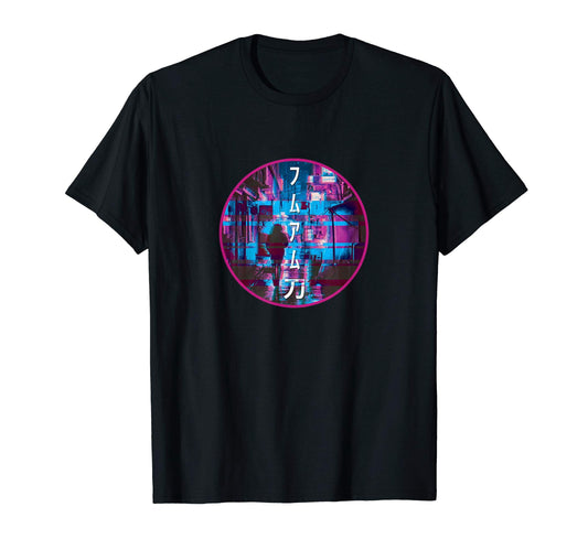 Abstract Japan Retrowave Aesthetic T-Shirt - Graphic Print Men Women - T-Shirt, Sweatshirt, Hoodie