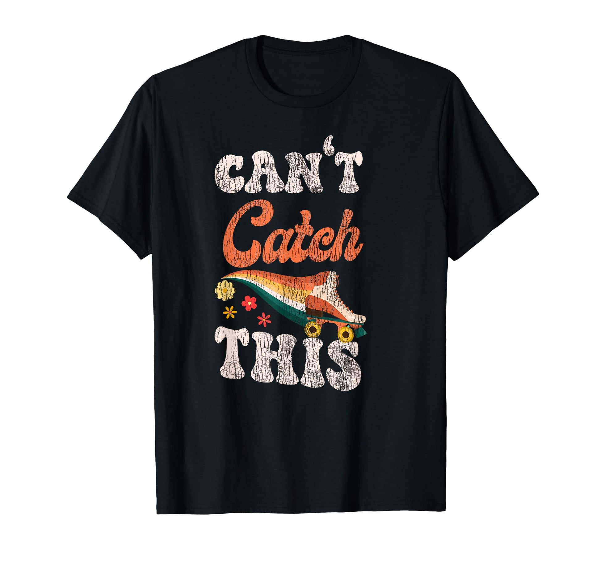 Roller Skating Skate 1970S T-Shirt - Aesthetic Graphic Unisex - T-Shirt, Sweatshirt, Hoodie