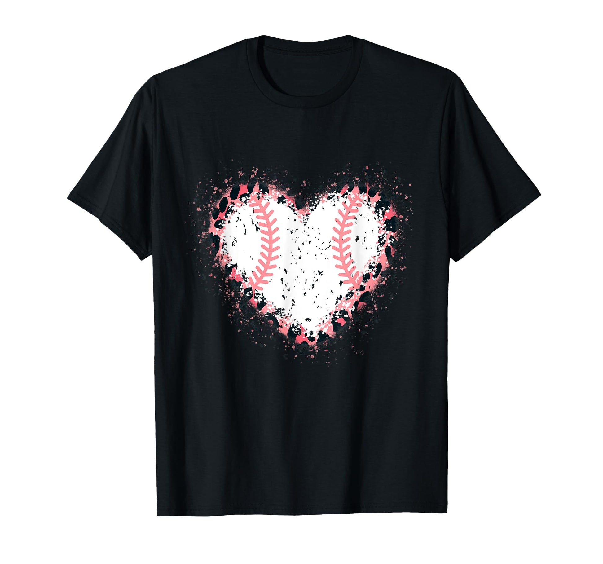 Funny Baseball Heart Baseball T-Shirt - Aesthetic Graphic for Adults - T-Shirt, Sweatshirt, Hoodie