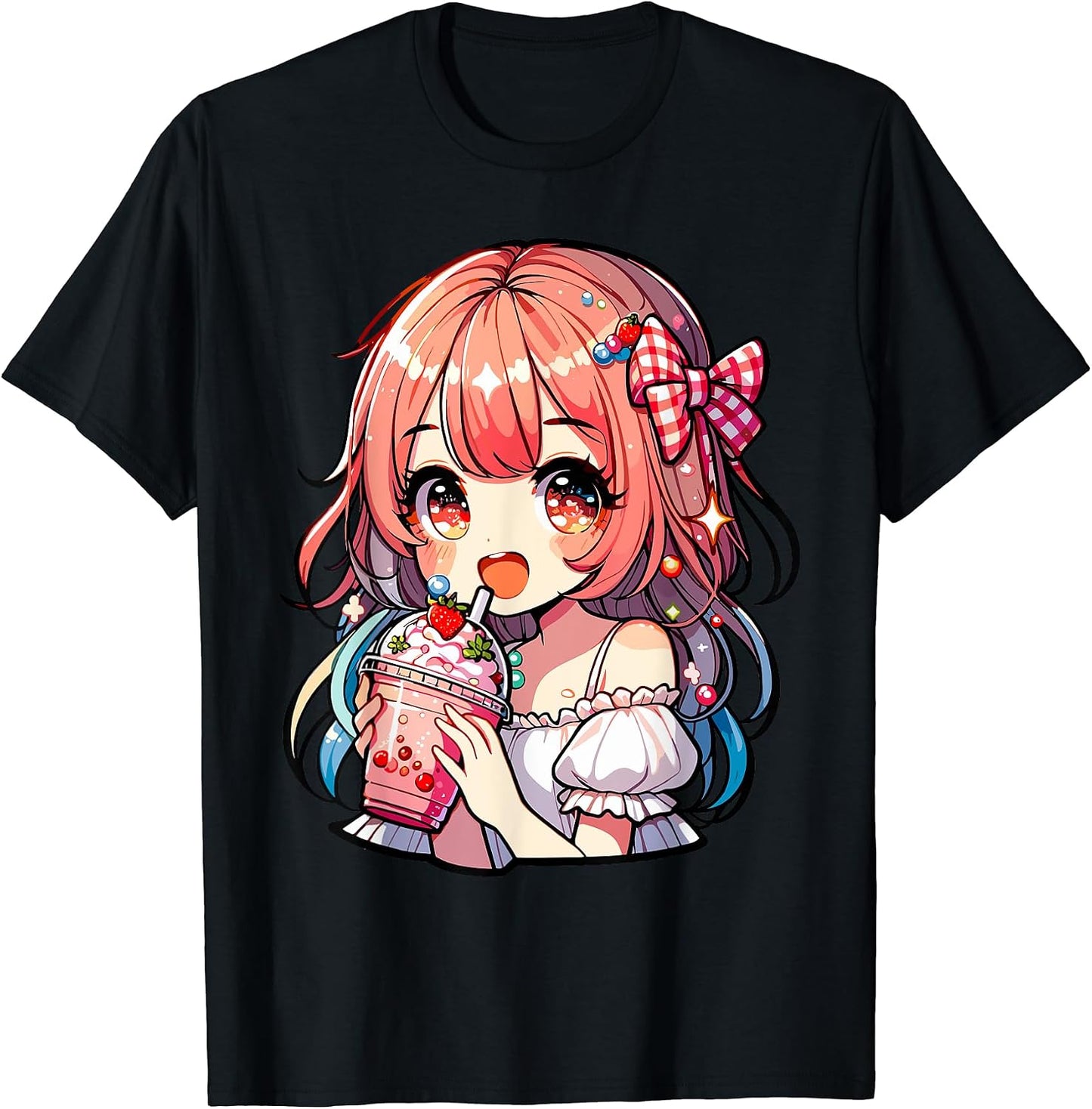 Girls Anime Lover Apparels - Adult & Kids T-Shirts, Sweatshirts & Hoodies apparel design preview 1