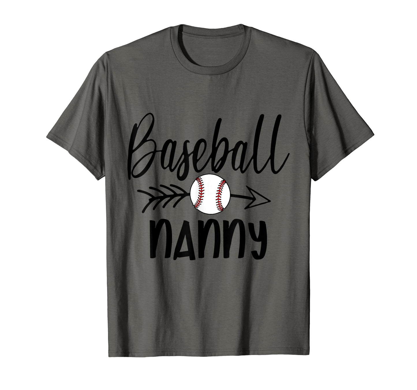 Baseball Nanny Arrow Fathers Mothers T-Shirt - Aesthetic Graphic Men Women - T-Shirt, Sweatshirt, Hoodie