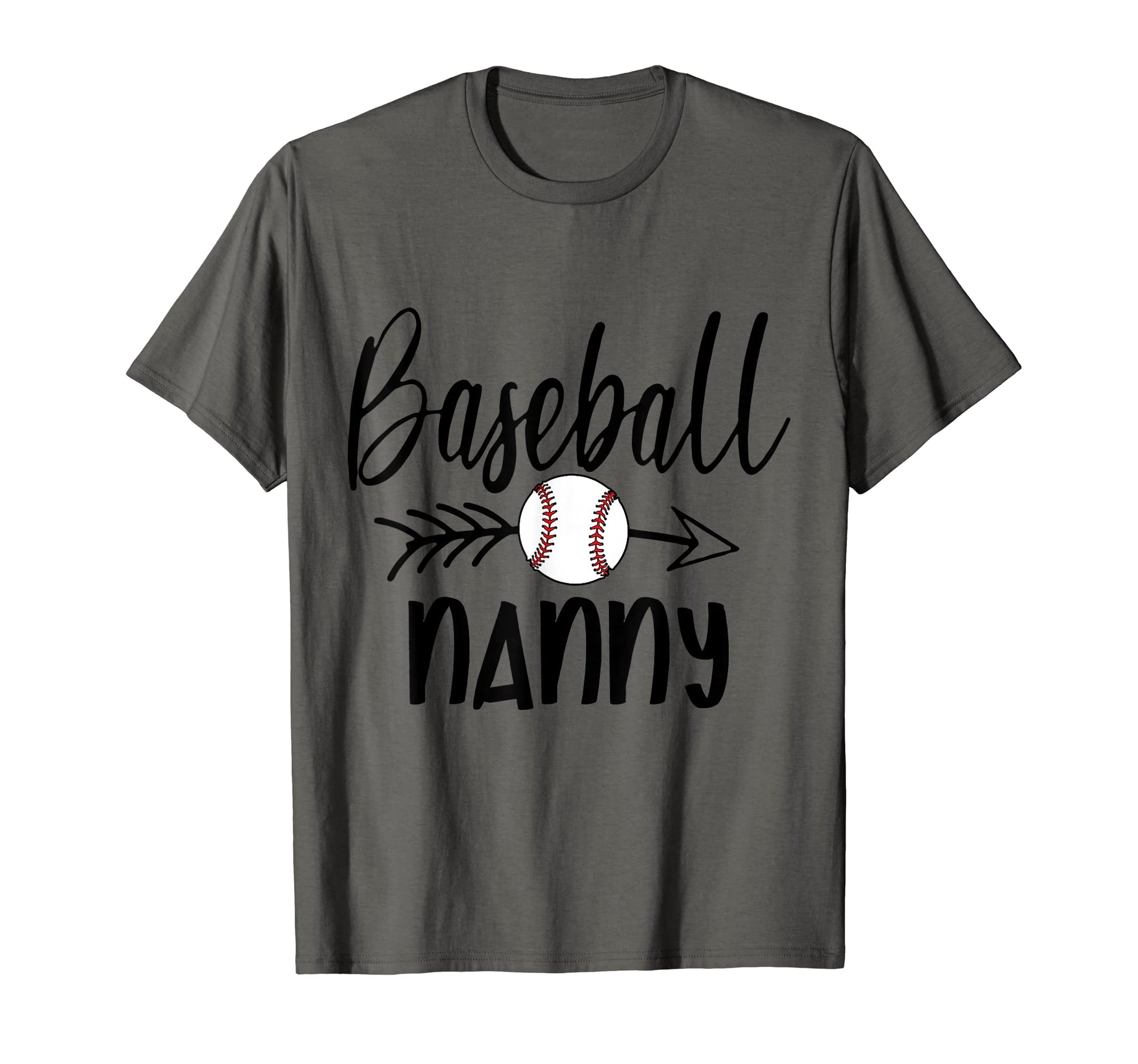 Baseball Nanny Arrow Fathers Mothers T-Shirt - Aesthetic Graphic Men Women - T-Shirt, Sweatshirt, Hoodie