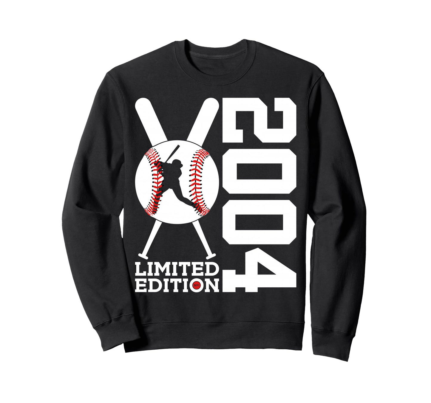 22Nd Birthday Baseball 2004 Sweatshirt - Custom Art Print Unisex - T-Shirt, Sweatshirt, Hoodie