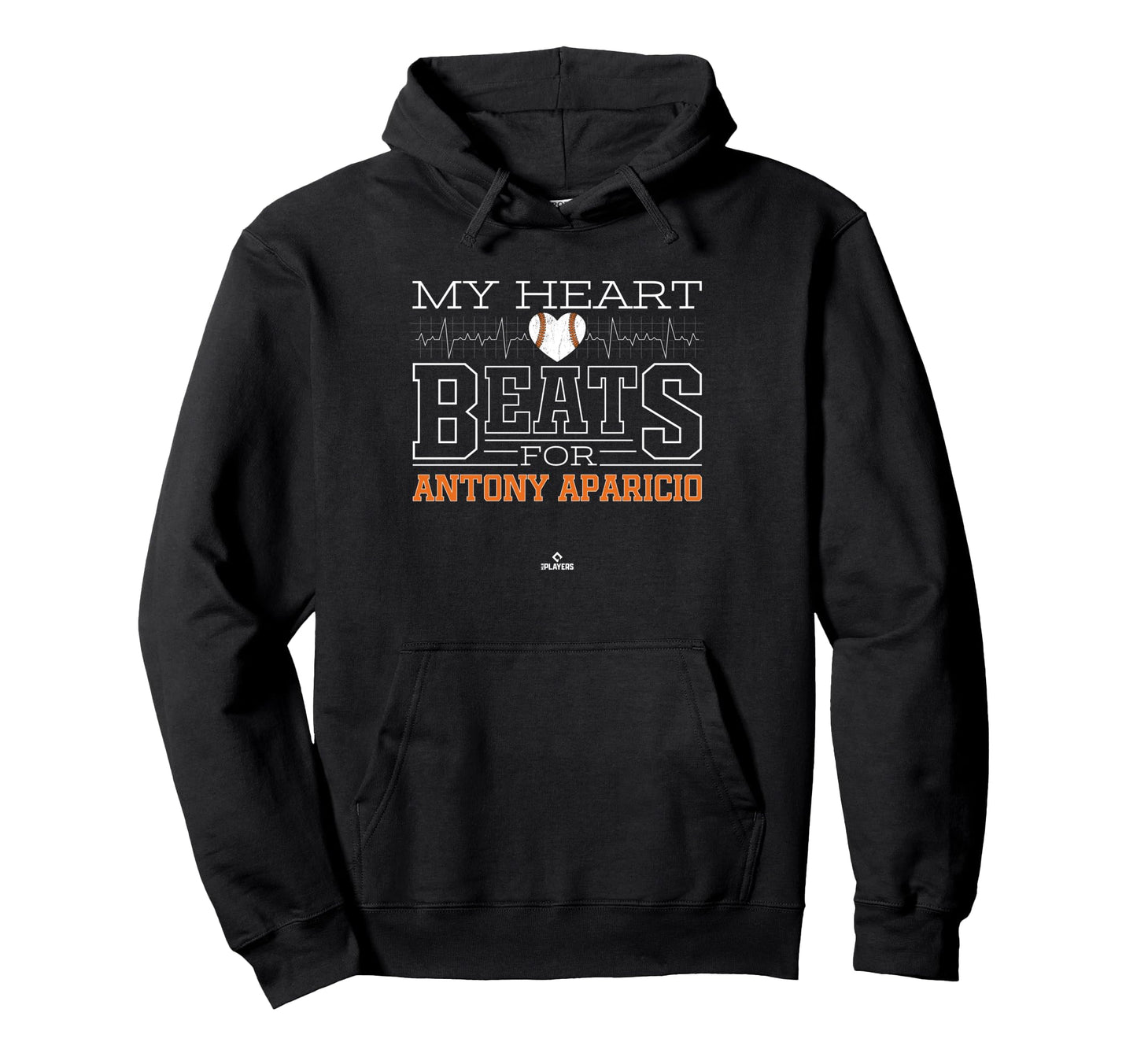 My Heart Beats Antony Aparicio Hoodie - Minimalist Print for Adults - T-Shirt, Sweatshirt, Hoodie