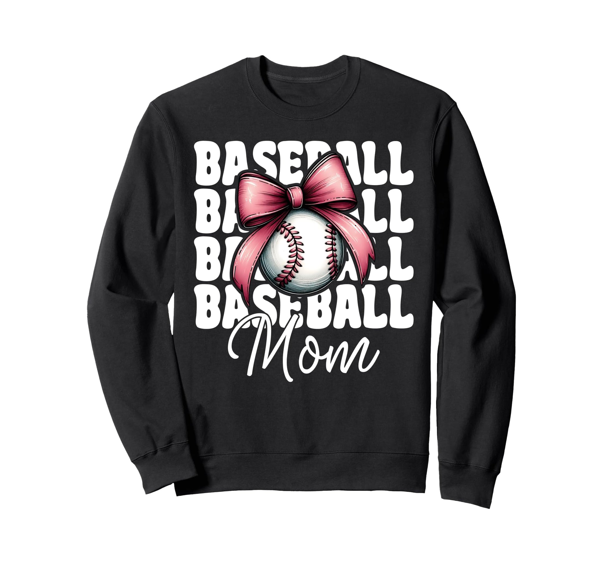 Baseball Mom Baseball Mama Sweatshirt - Casual Everyday Wear Men Women - T-Shirt, Sweatshirt, Hoodie
