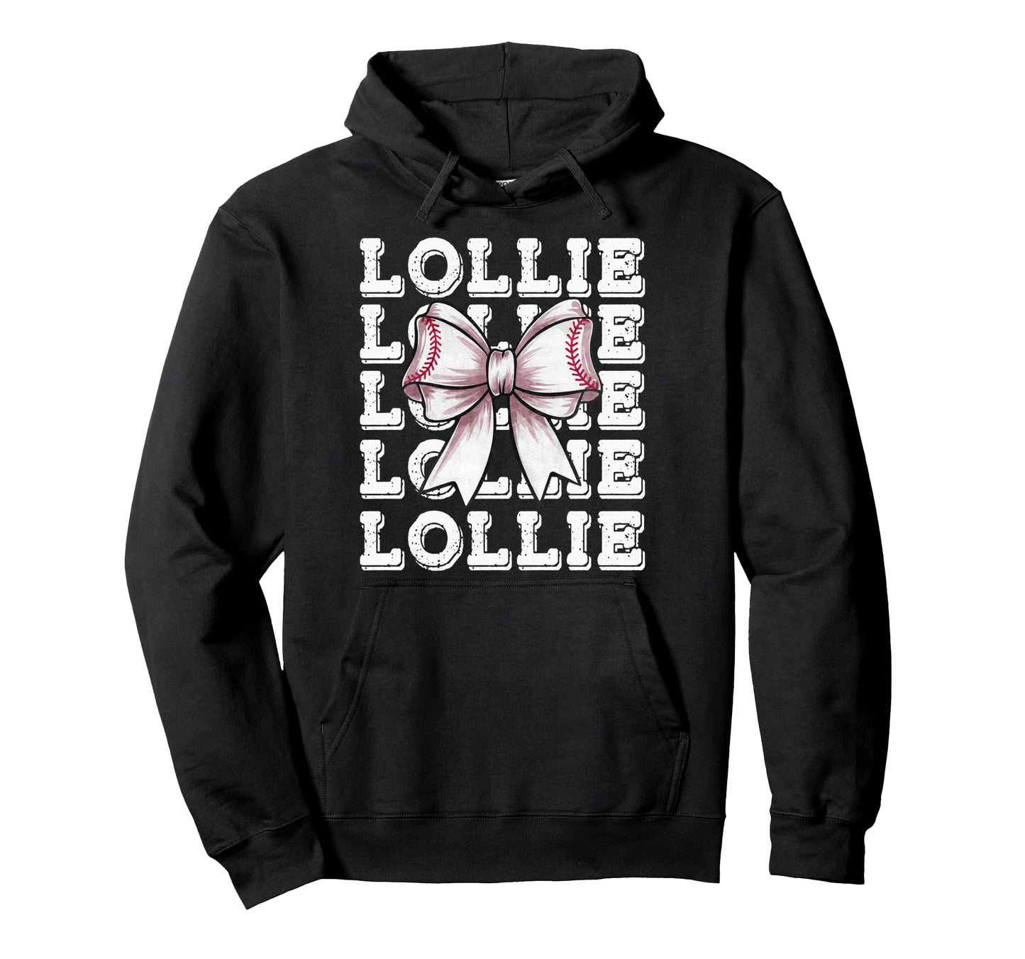 Coquette Baseball Lollie Matching Family Hoodie - Graphic Print Men Women - T-Shirt, Sweatshirt, Hoodie