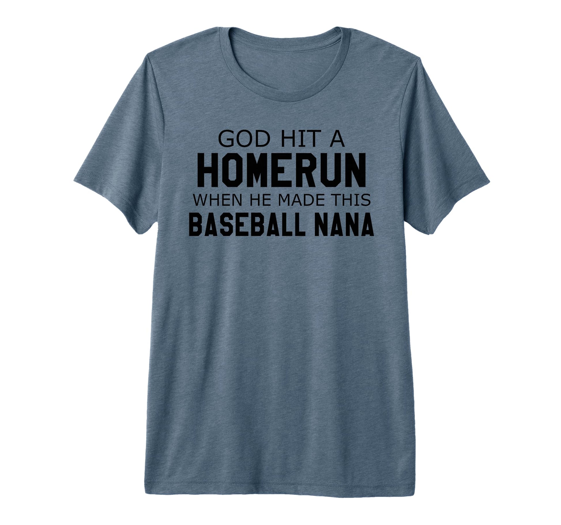 God Hit Homerun When He Made This T-Shirt - Custom Art Print Unisex - T-Shirt, Sweatshirt, Hoodie