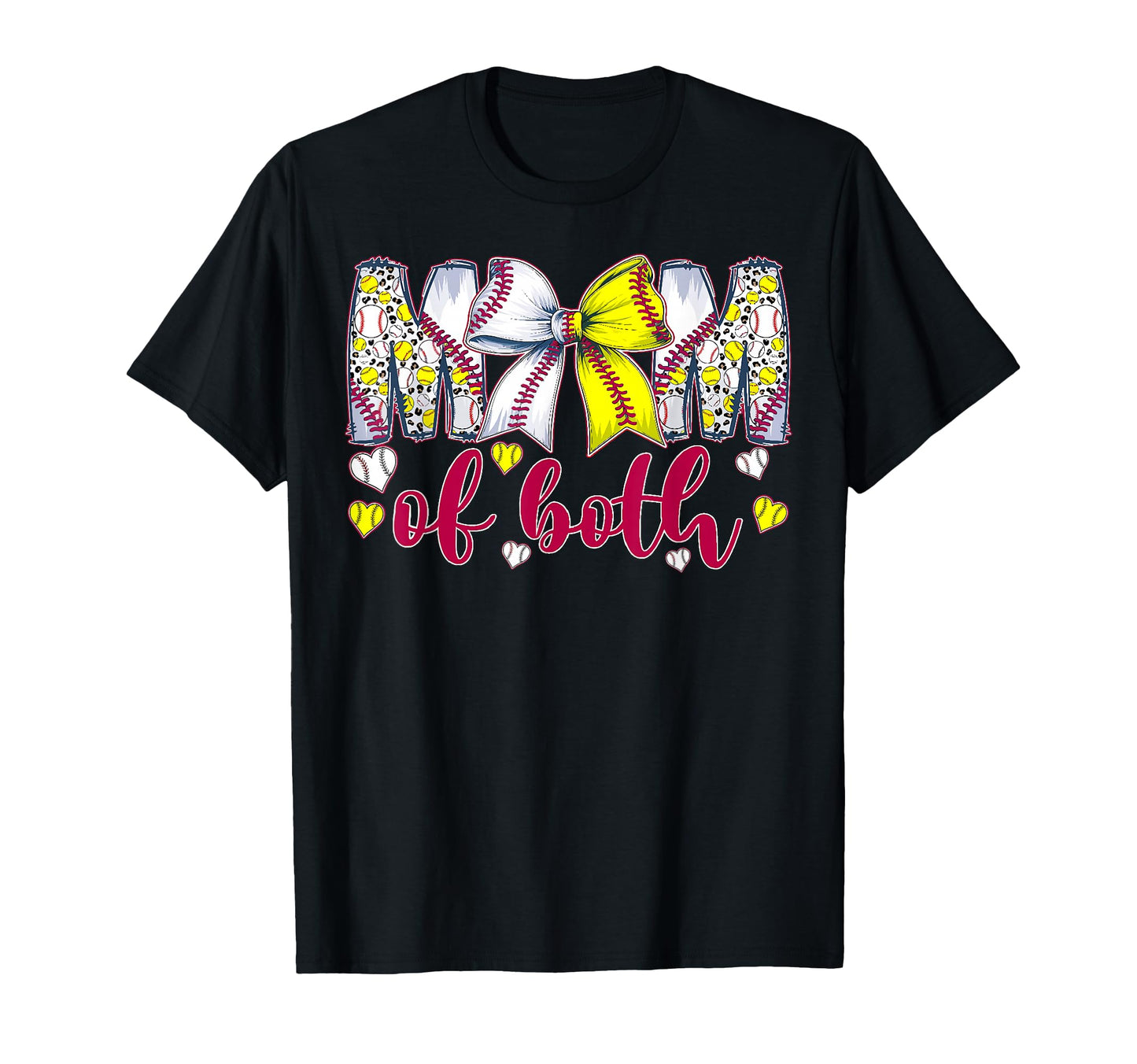 Funny Ball Mom Baseball Softball Coquette T-Shirt - Graphic Print Unisex - T-Shirt, Sweatshirt, Hoodie