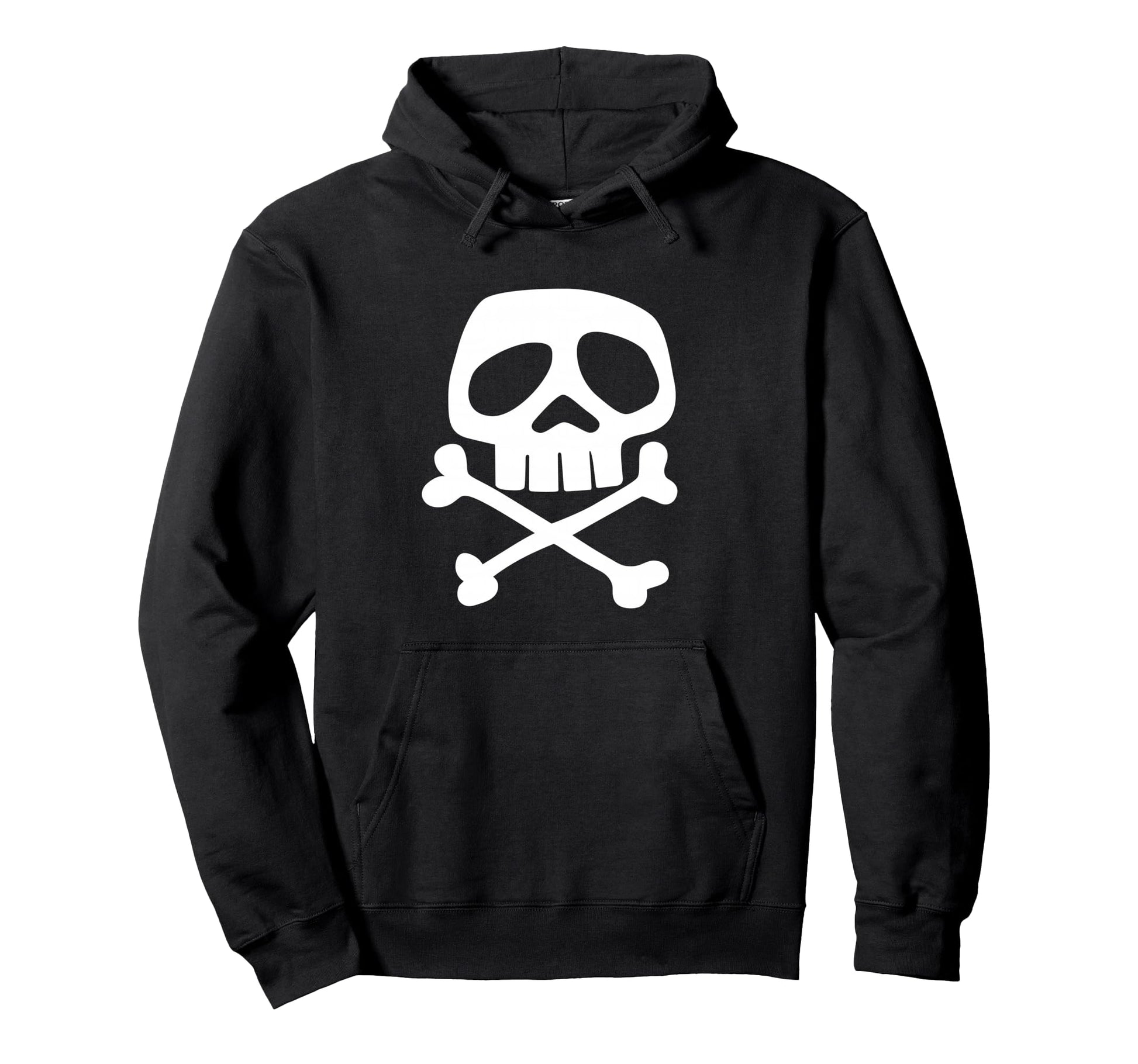 Skull And Bones 1980S Punk Rock Misfit Hoodie - Casual Everyday Wear Unisex - T-Shirt, Sweatshirt, Hoodie