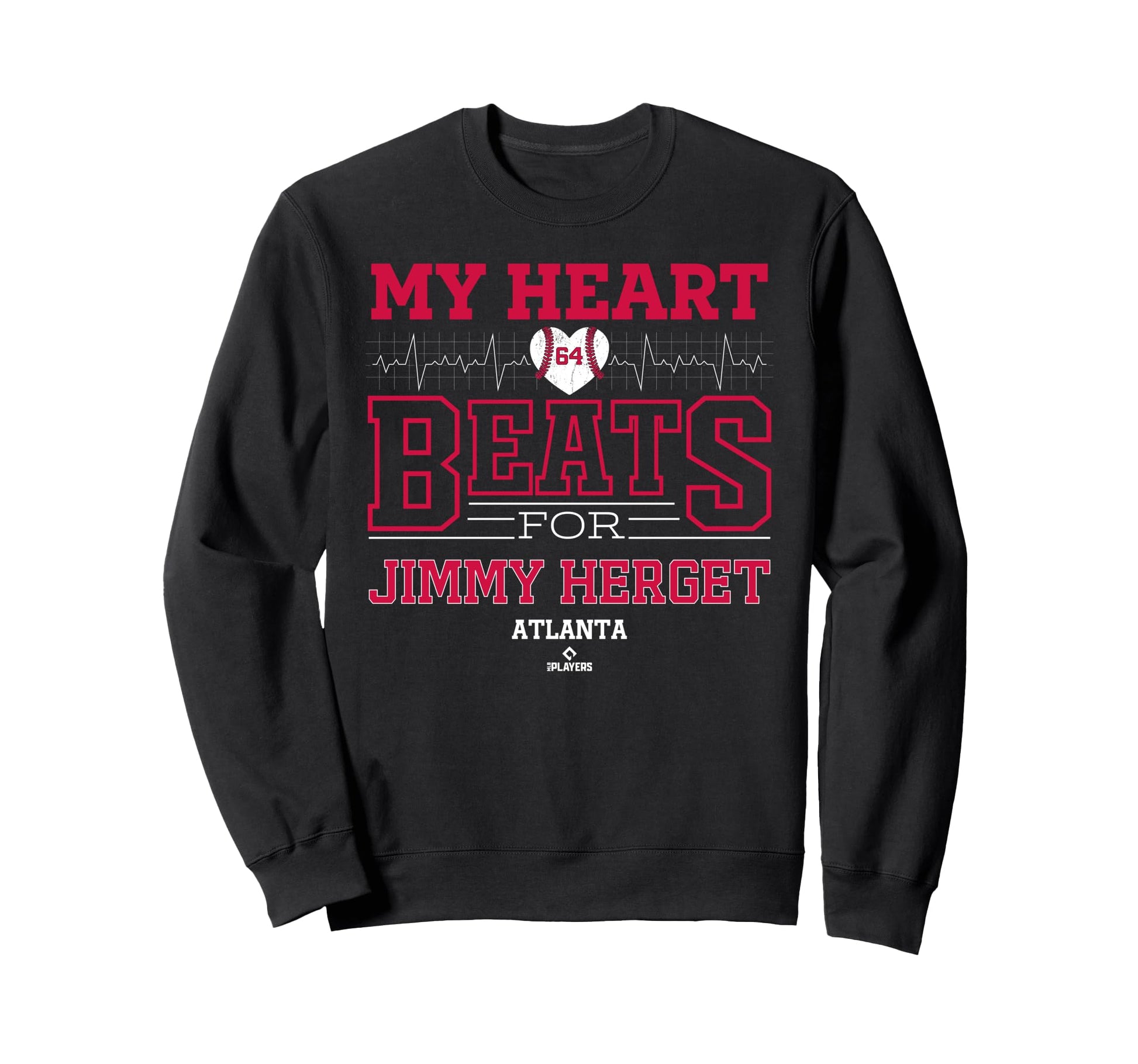My Heart Beats Jimmy Herget Sweatshirt - Aesthetic Graphic Men Women - T-Shirt, Sweatshirt, Hoodie