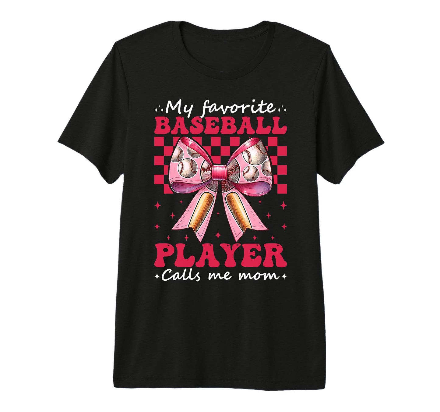 Favorite Baseball Player Calls Me T-Shirt - Aesthetic Graphic for Adults - T-Shirt, Sweatshirt, Hoodie