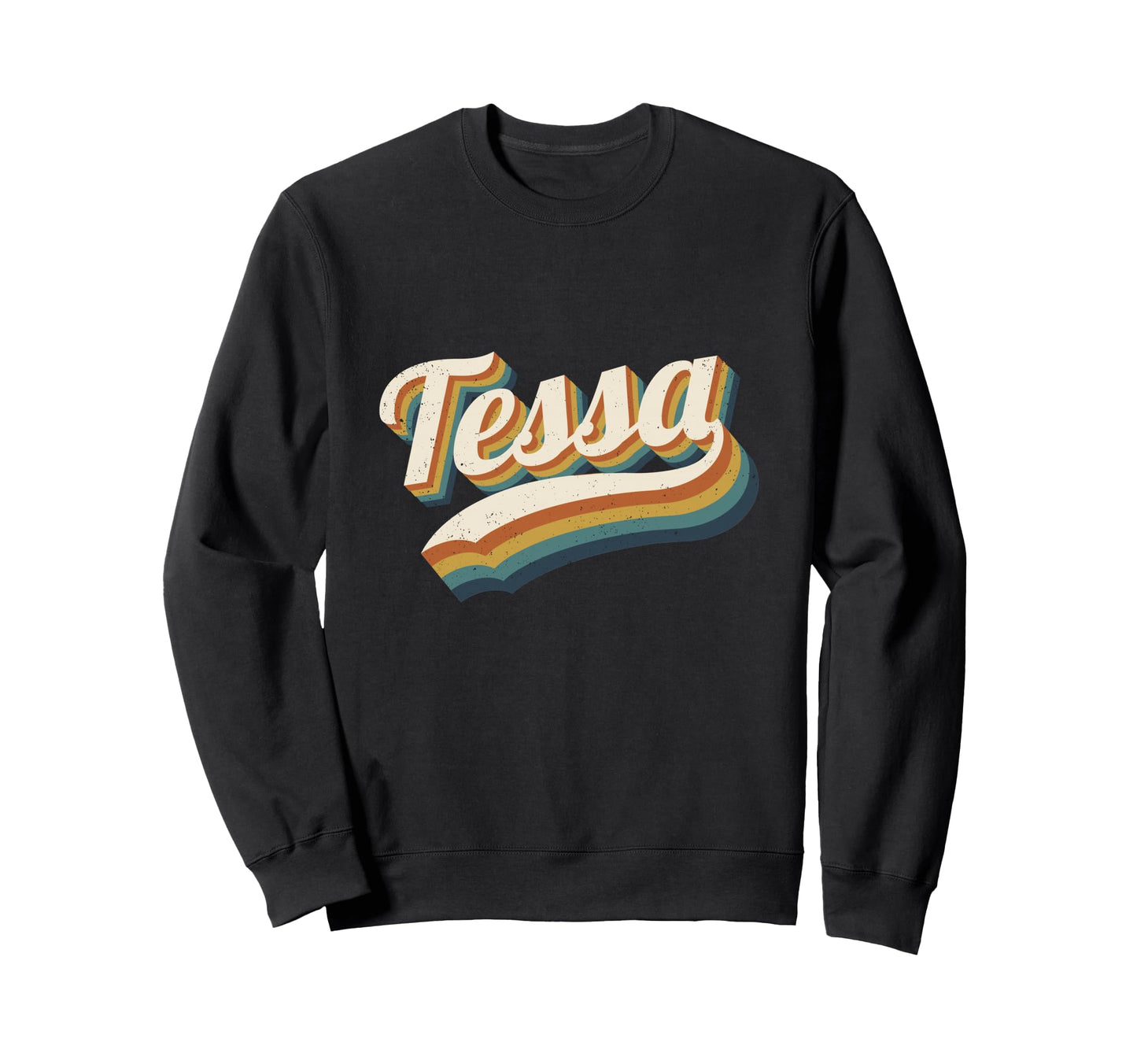 Tessa Personalized Name Tessa Sweatshirt - Minimalist Print Men Women - T-Shirt, Sweatshirt, Hoodie