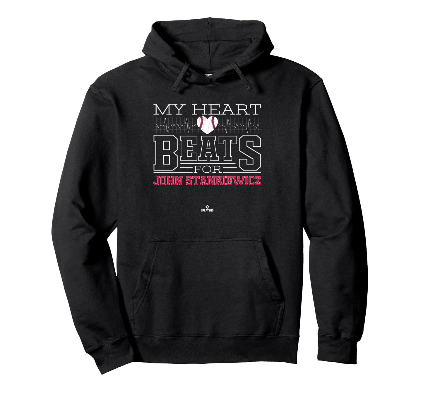 My Heart Beats John Stankiewicz Prospect Hoodie - Trendy Graphic Unisex - T-Shirt, Sweatshirt, Hoodie