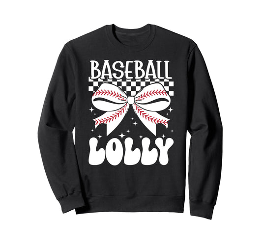 Baseball Lolly Coquette Lolly Sweatshirt - Streetwear Style Men Women - T-Shirt, Sweatshirt, Hoodie