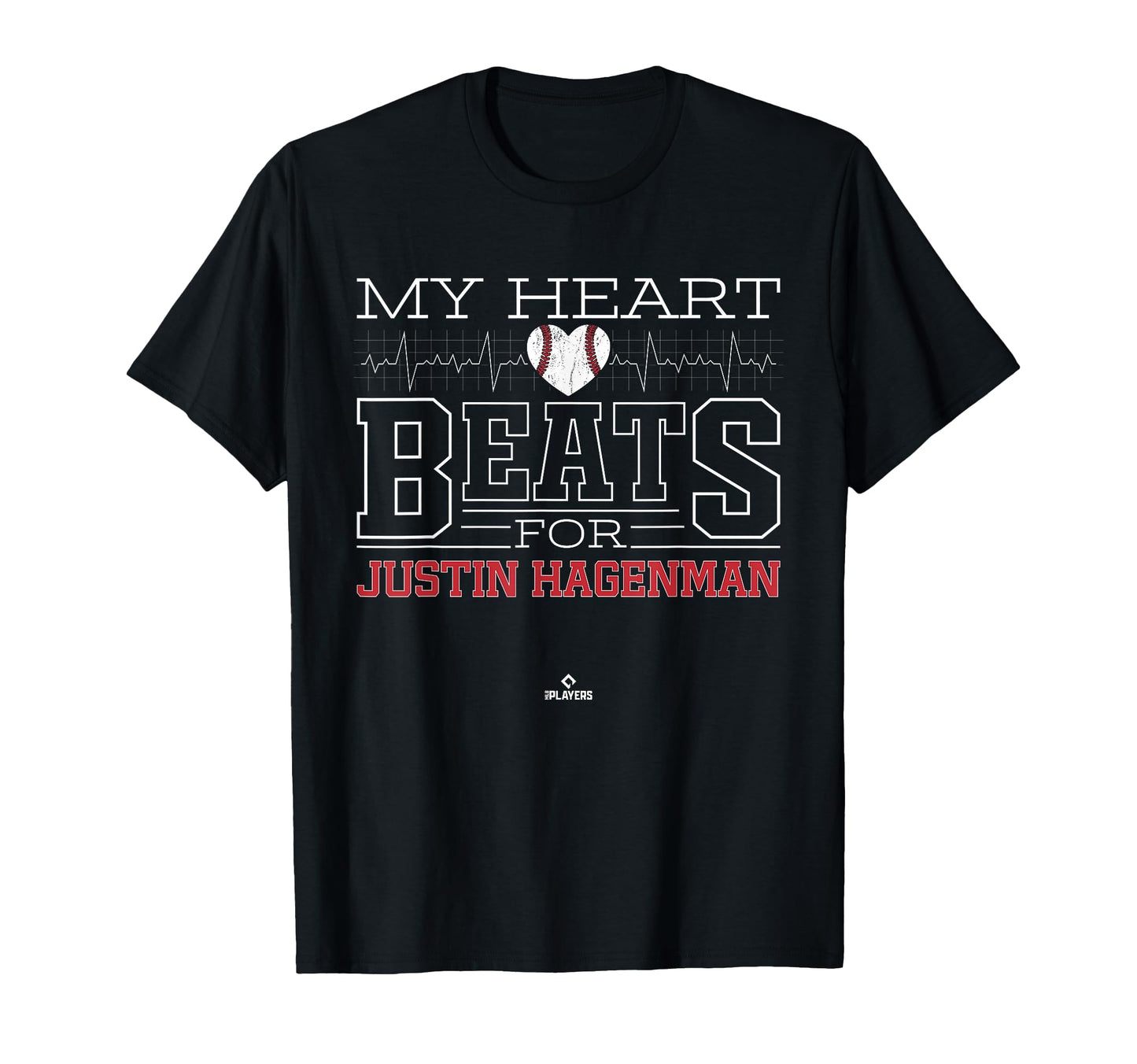 My Heart Beats Justin Hagenman Prospect T-Shirt - Graphic Print for Adults - T-Shirt, Sweatshirt, Hoodie